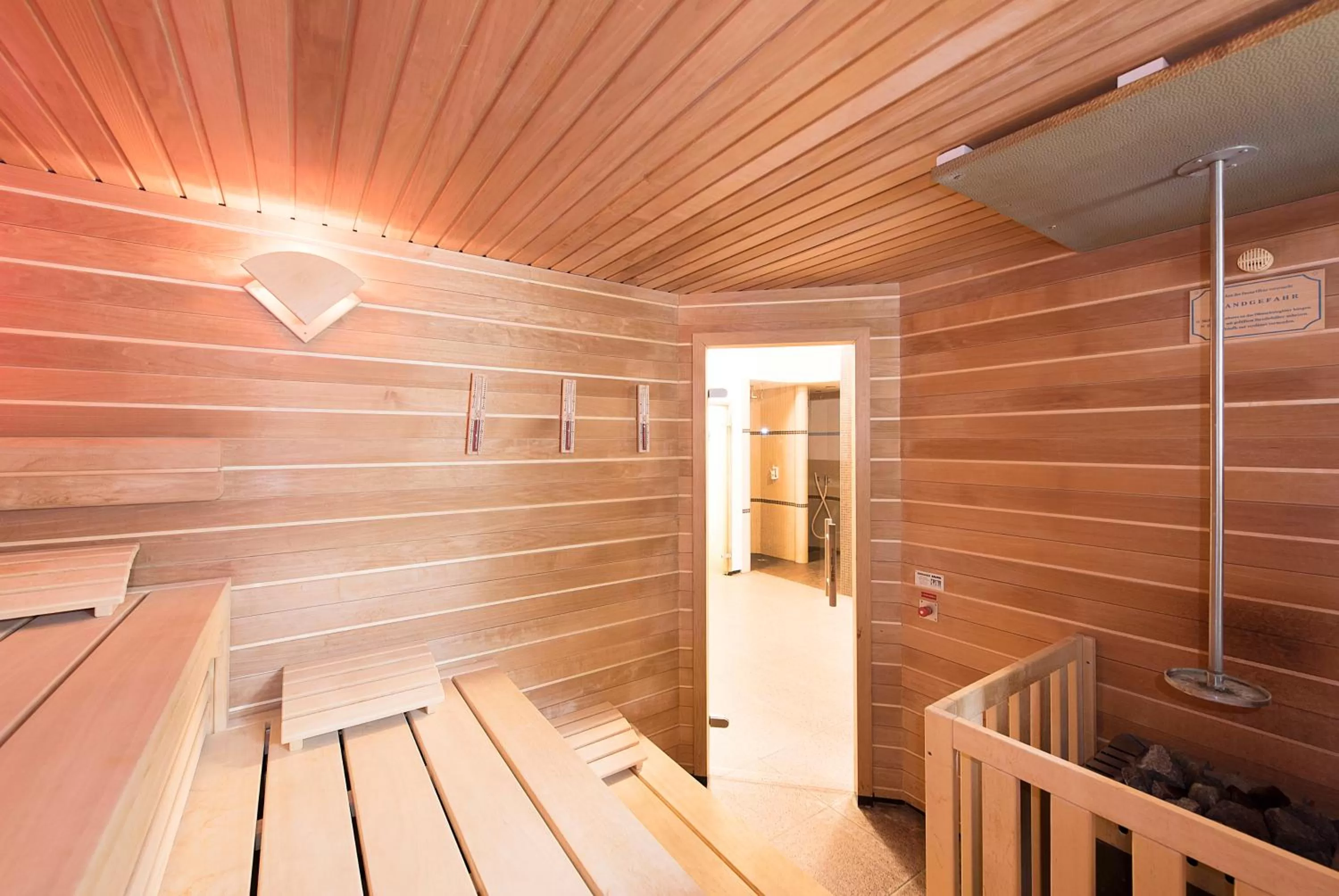 Sauna in Hotel Heidehof garni
