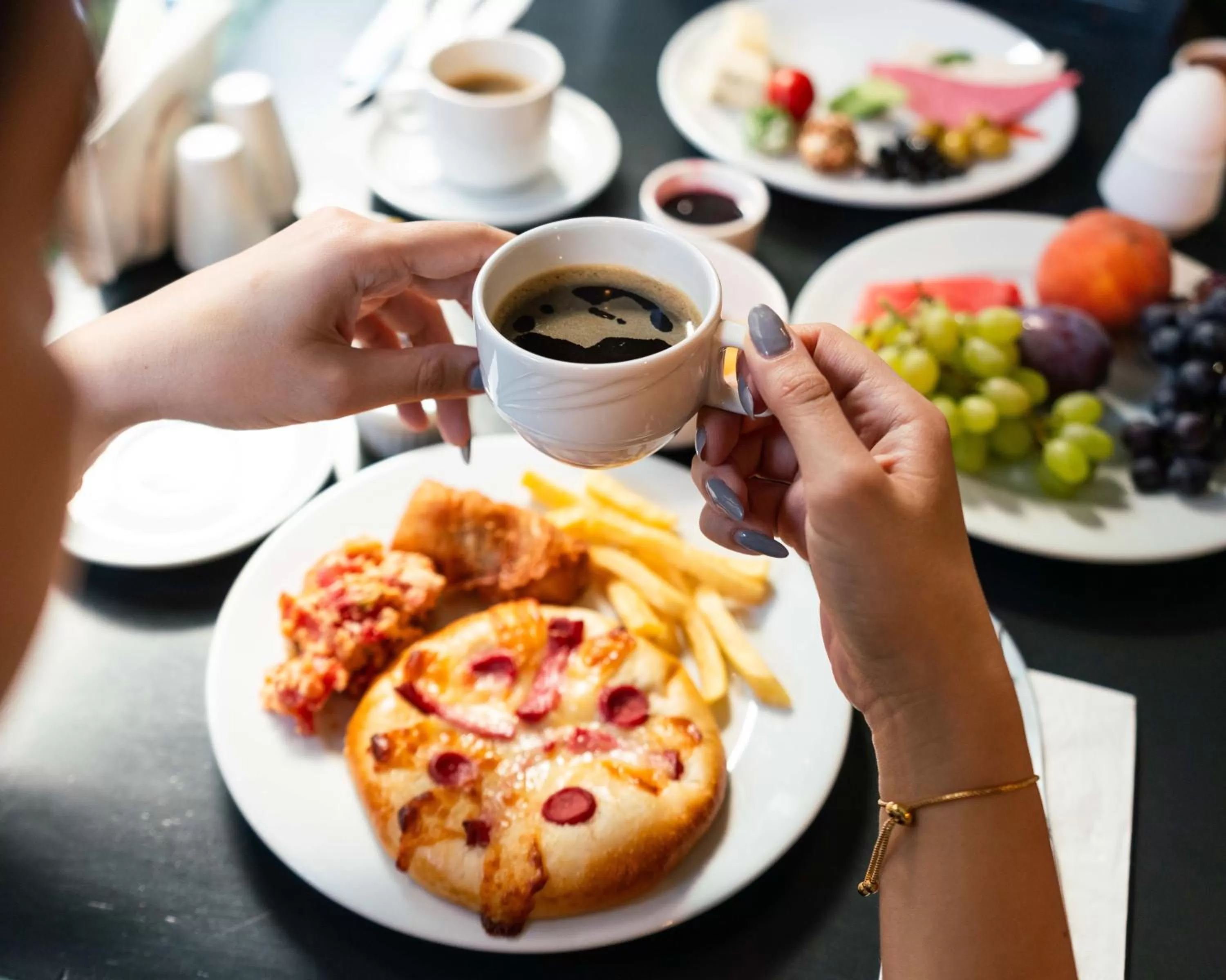 Buffet breakfast in Four Sides Taksim Lion Hotel&Spa