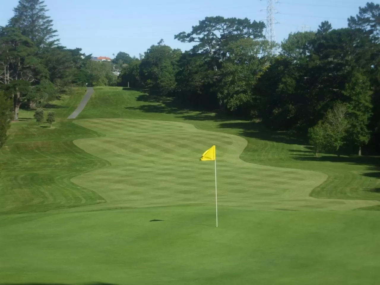Golfcourse in Harbour View Cottage