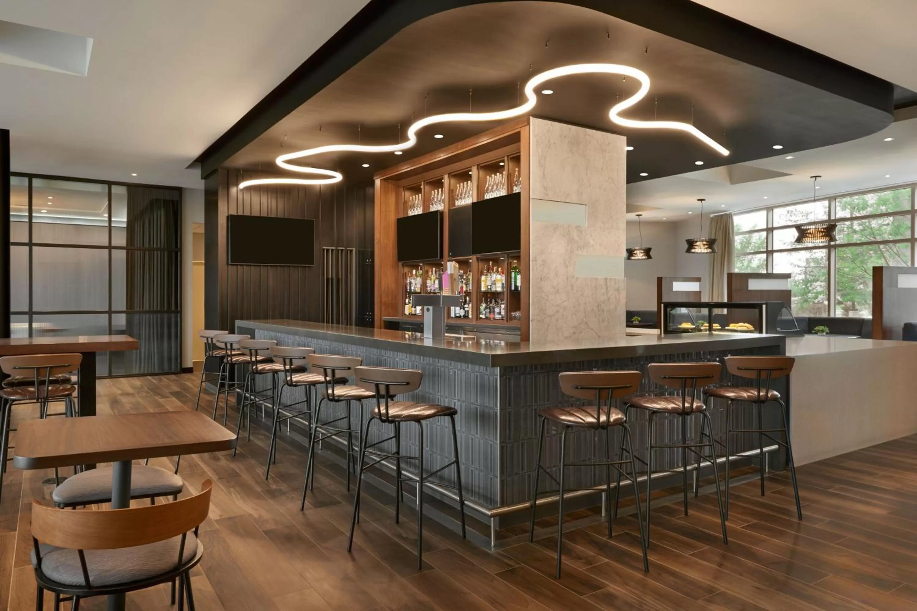 Lounge or bar in Residence Inn by Marriott Calgary Airport