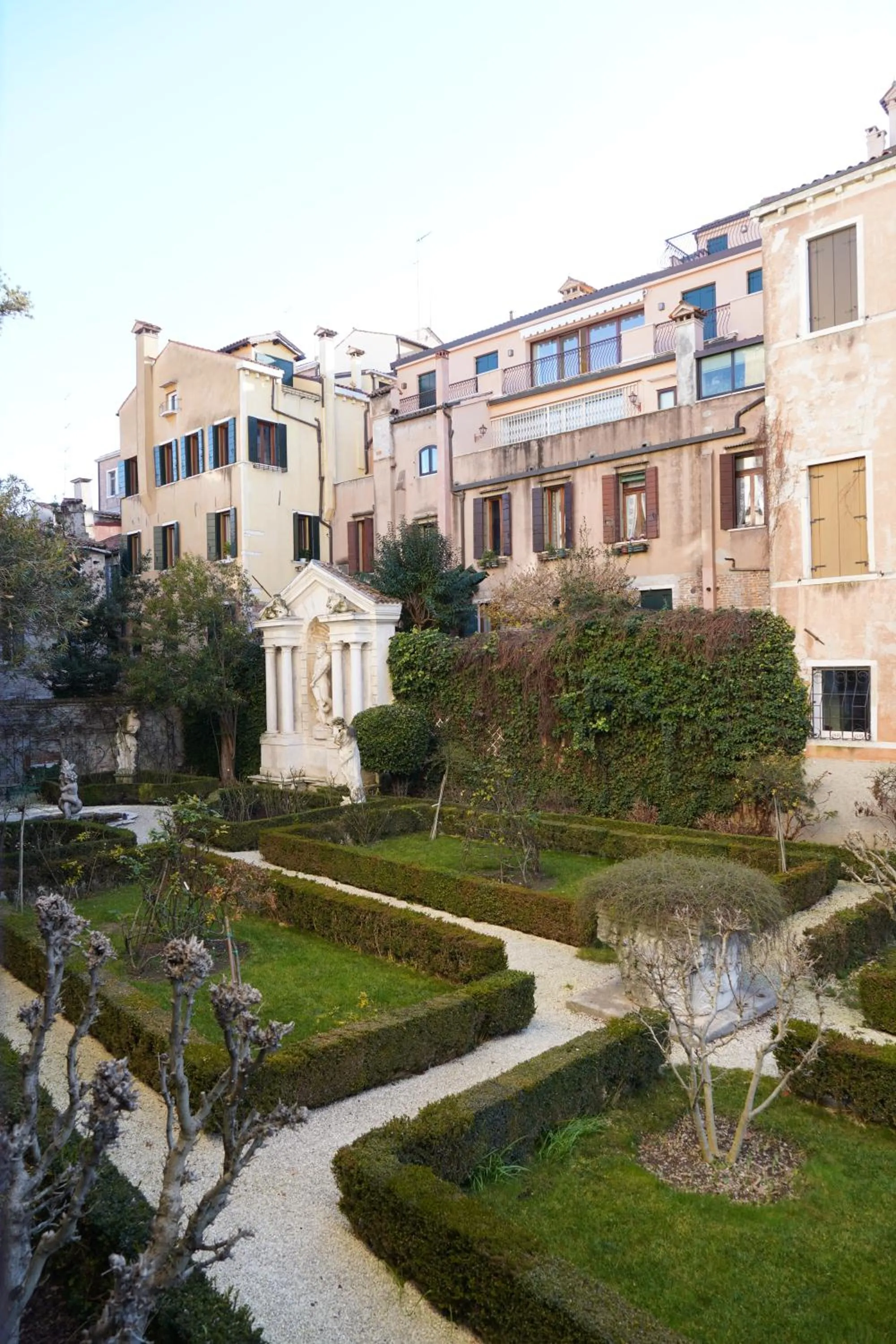 Garden view in Granda Sweet Suites