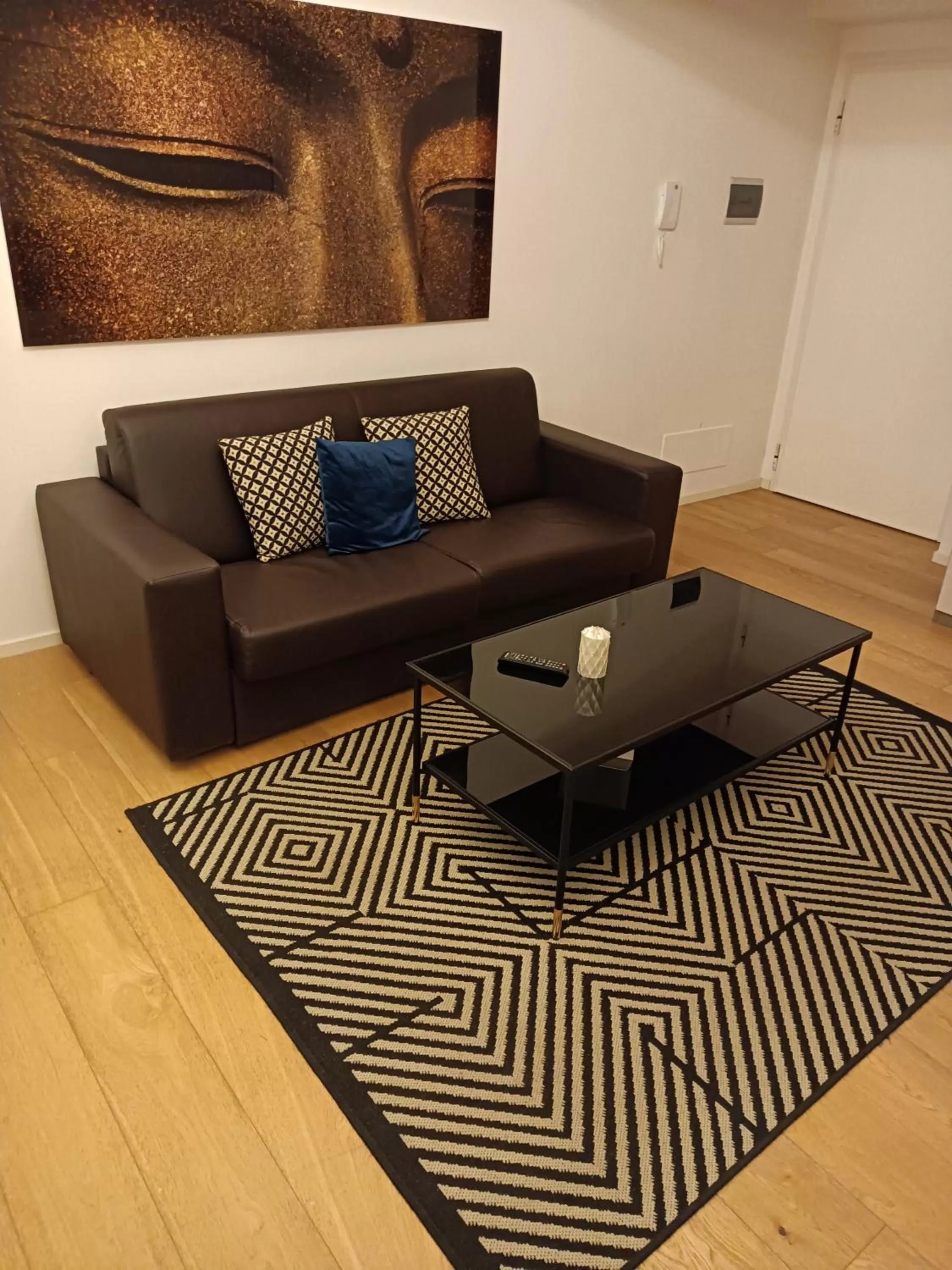 Seating Area in Santandrea suites