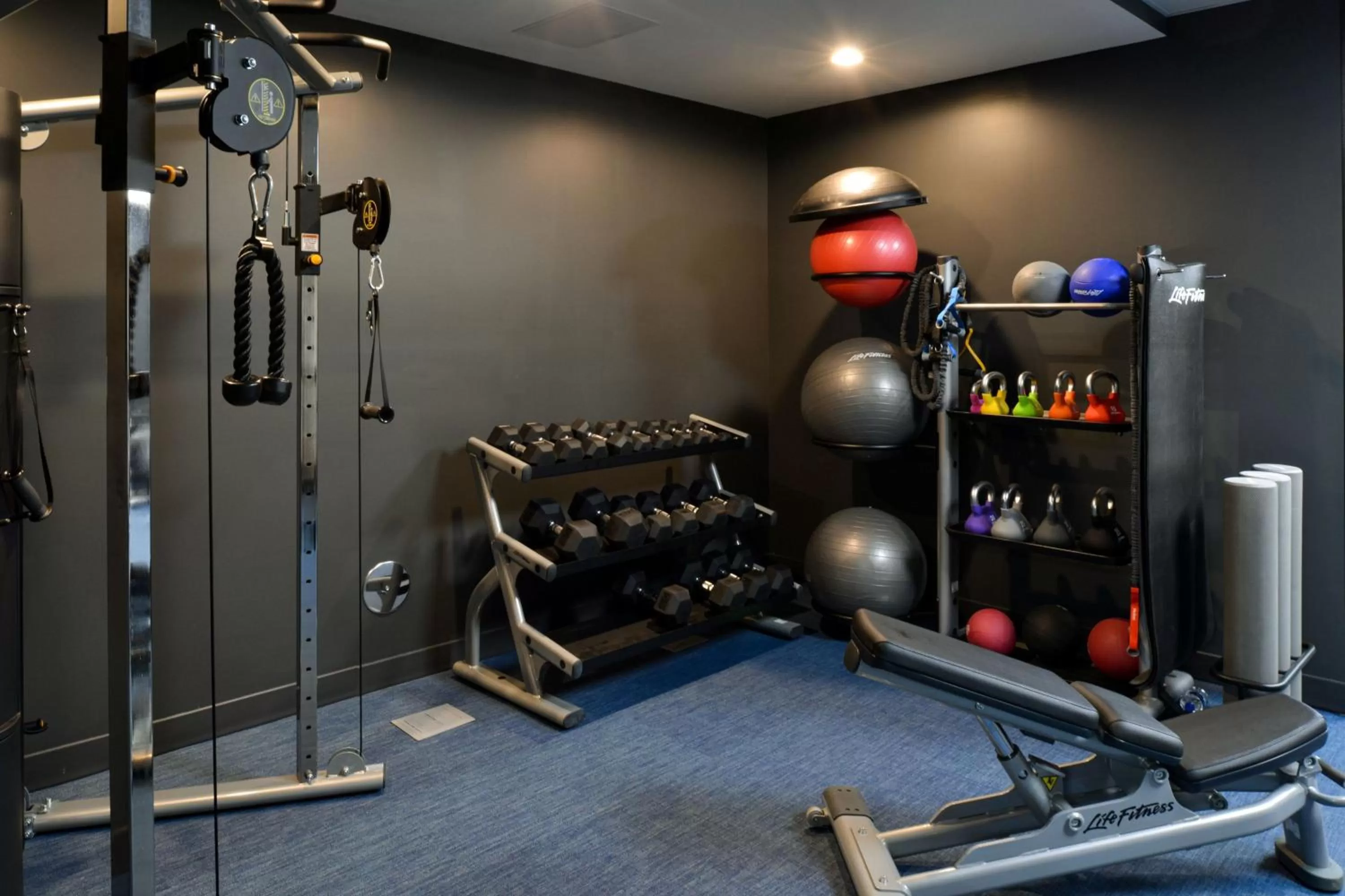 Fitness centre/facilities in TownePlace Suites by Marriott Asheville Downtown