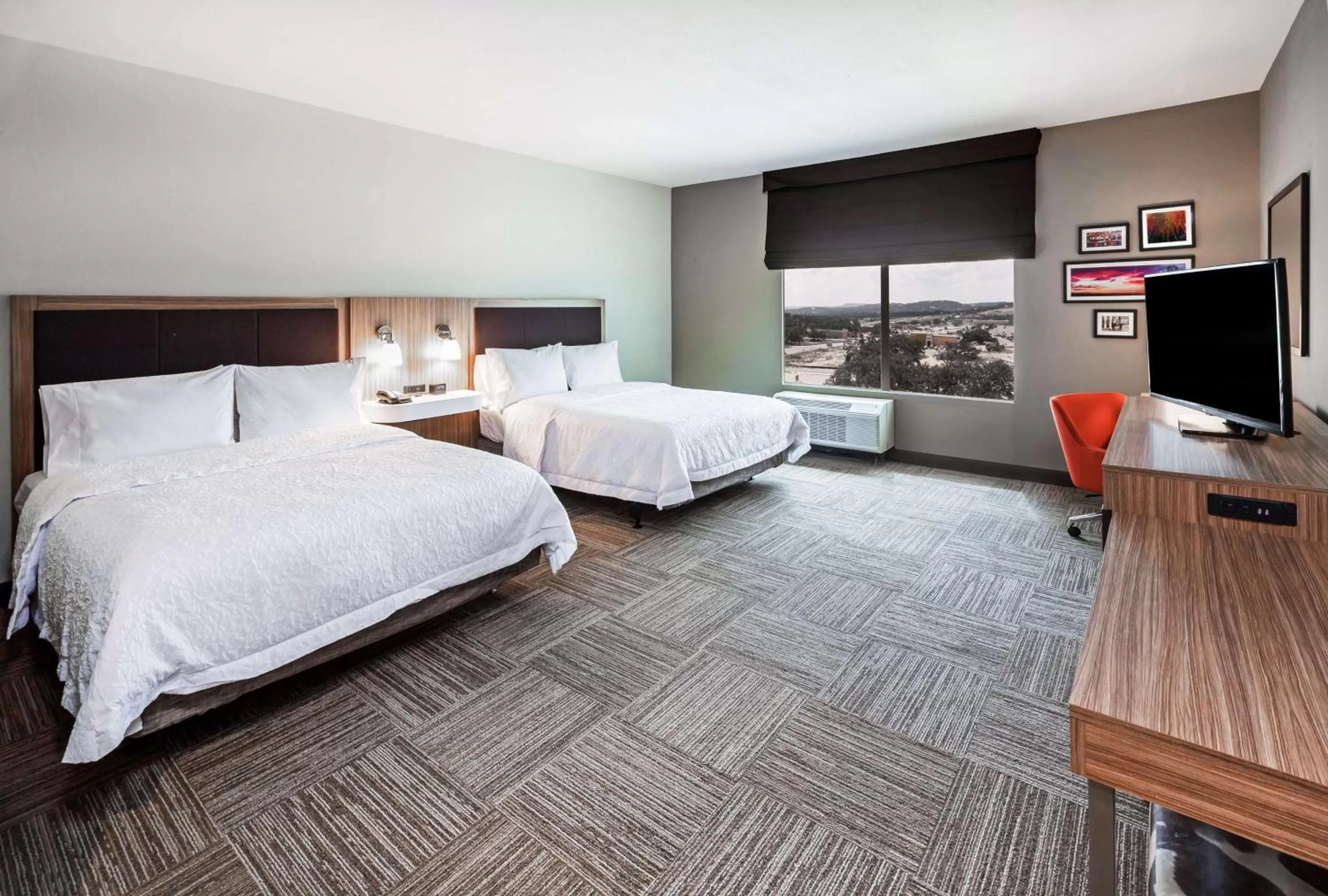 Bedroom, Bed in Hampton Inn By Hilton Bulverde Texas Hill Country