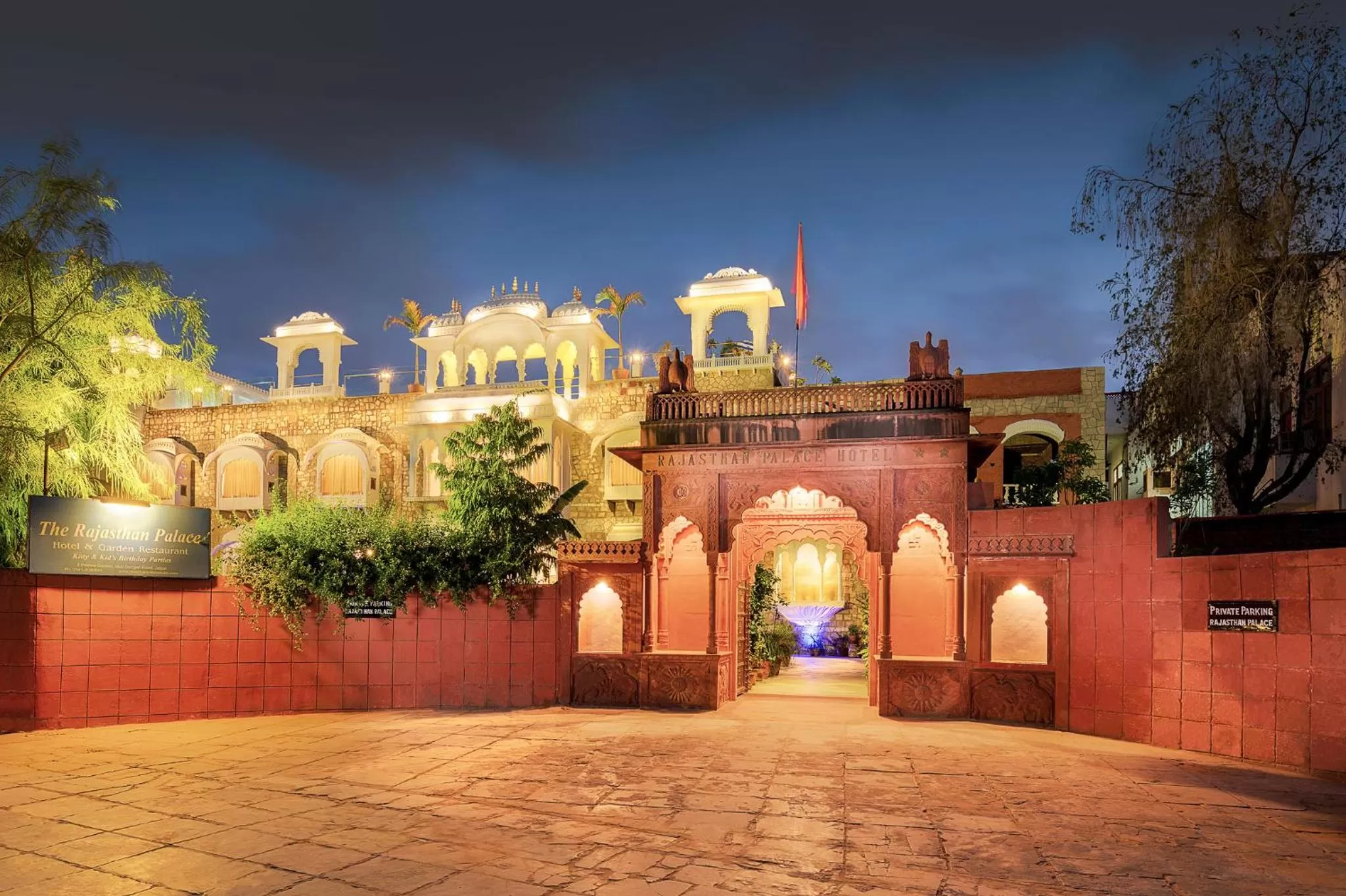 Facade/entrance in Rajasthan Palace - A Heritage Boutique Hotel in Jaipur