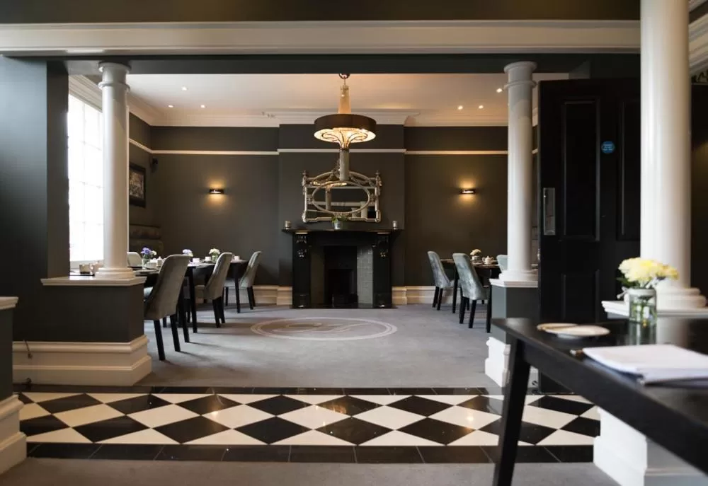 Dining area in Poets House