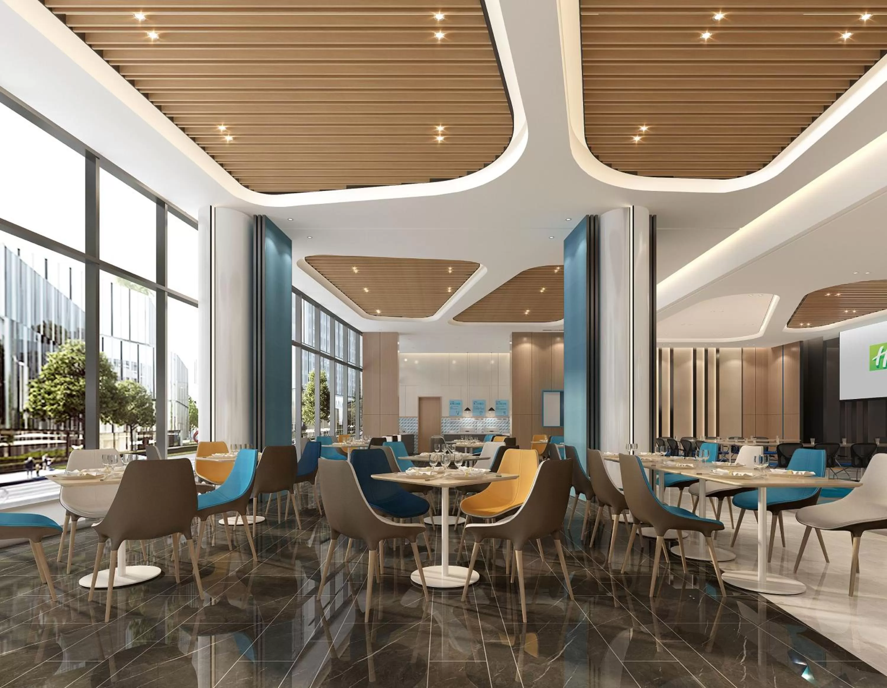 Breakfast in Holiday Inn Express Shanghai Pudong Zhangjiang by IHG - 20 minutes to New International Expo Center and Disneyland