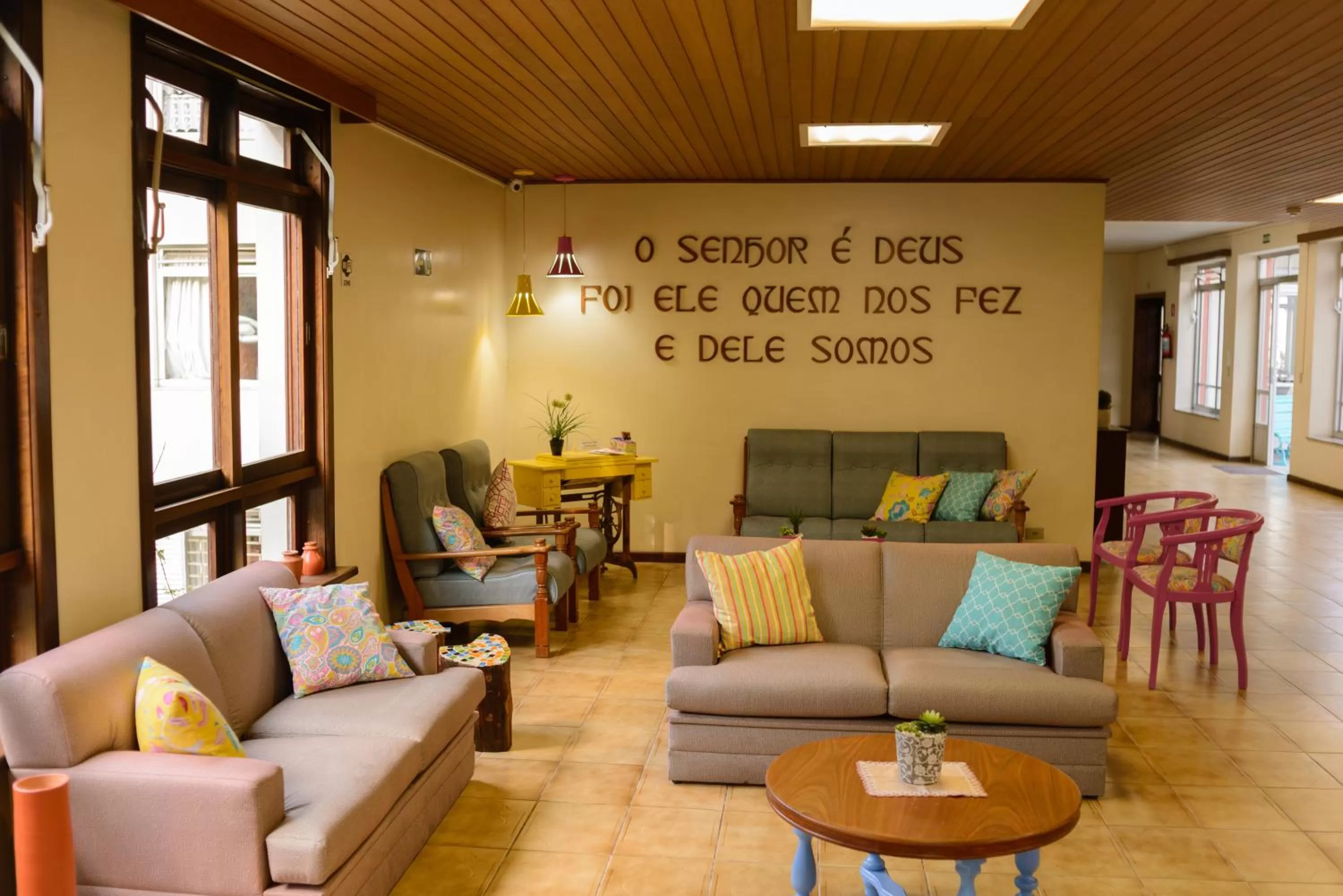 Lobby or reception in Pousada Betânia