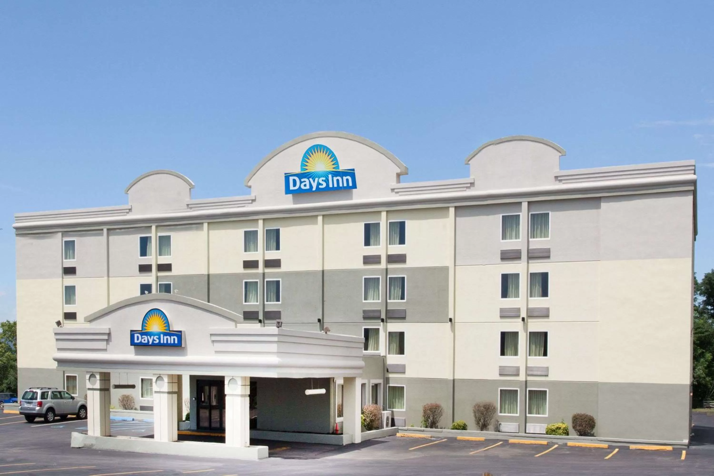 Property building in Days Inn by Wyndham Wilkes Barre