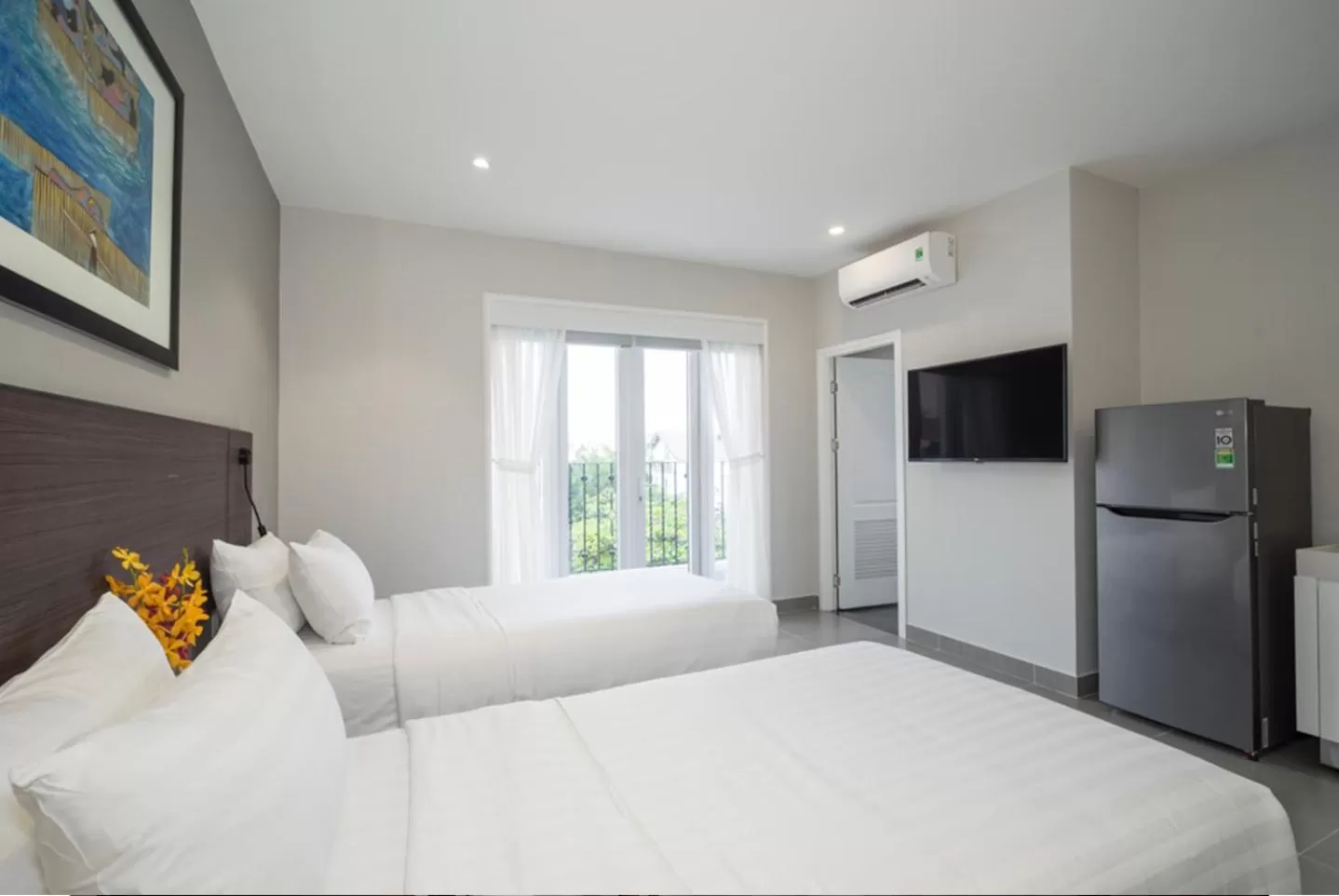 Bedroom, Bed in Park Hill Hotel - Phu My Hung