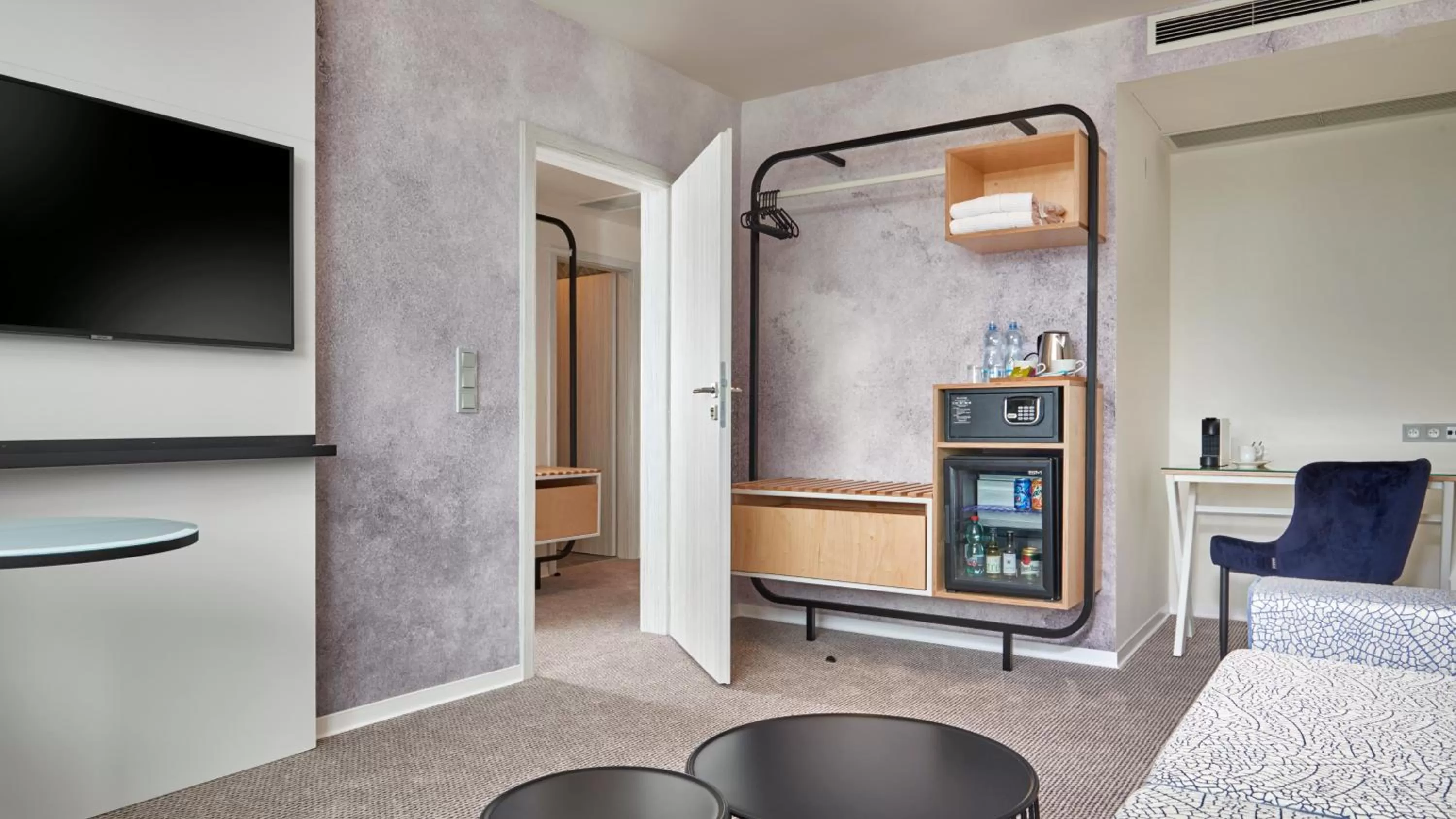 Living room, Bed in OREA Resort Santon Brno