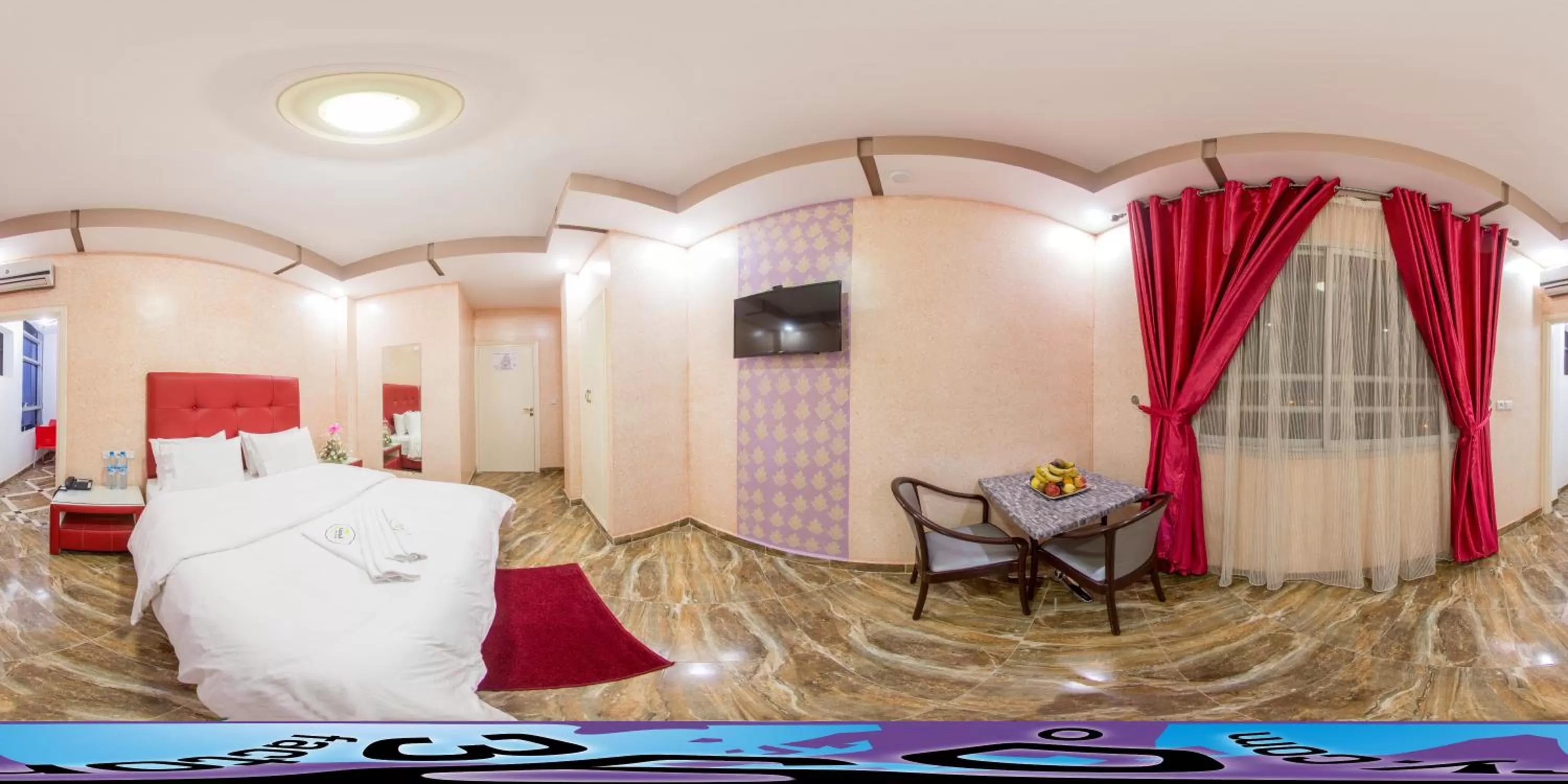 Bed in Hôtel Hadaik Ain Asserdoune