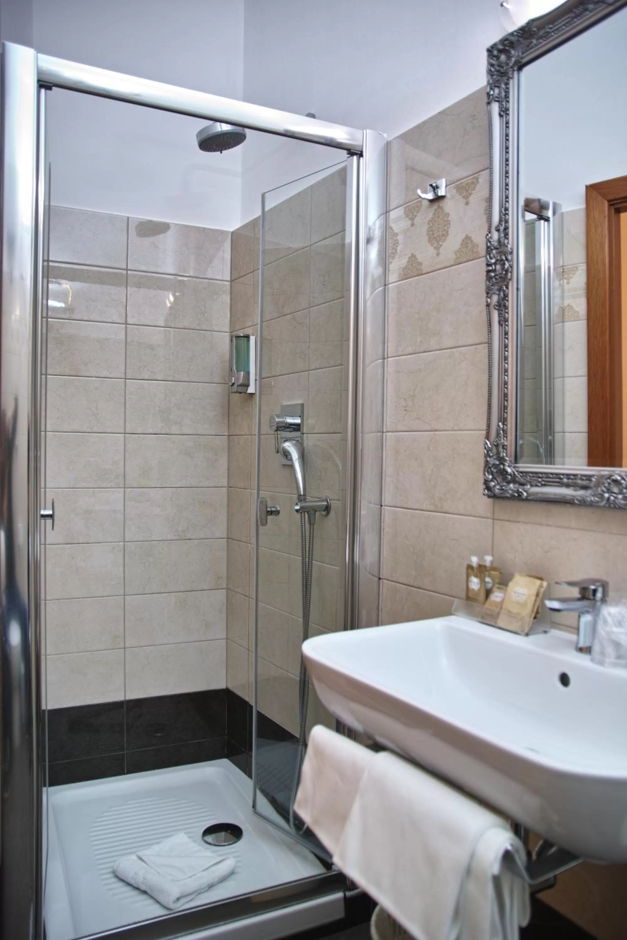 Shower in Hotel Hiberia