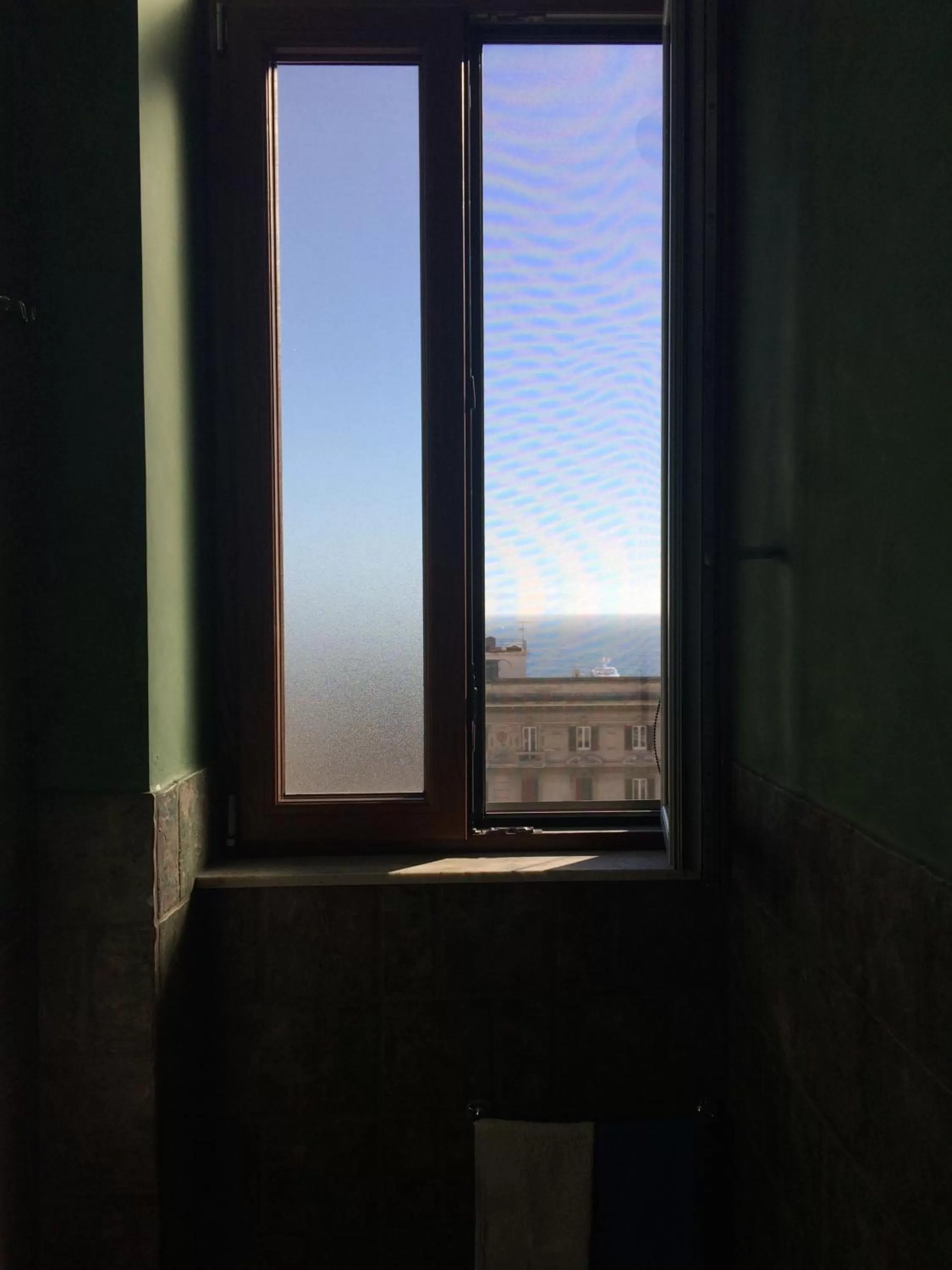 Bathroom, Sea View in B&B Casamiranapoli