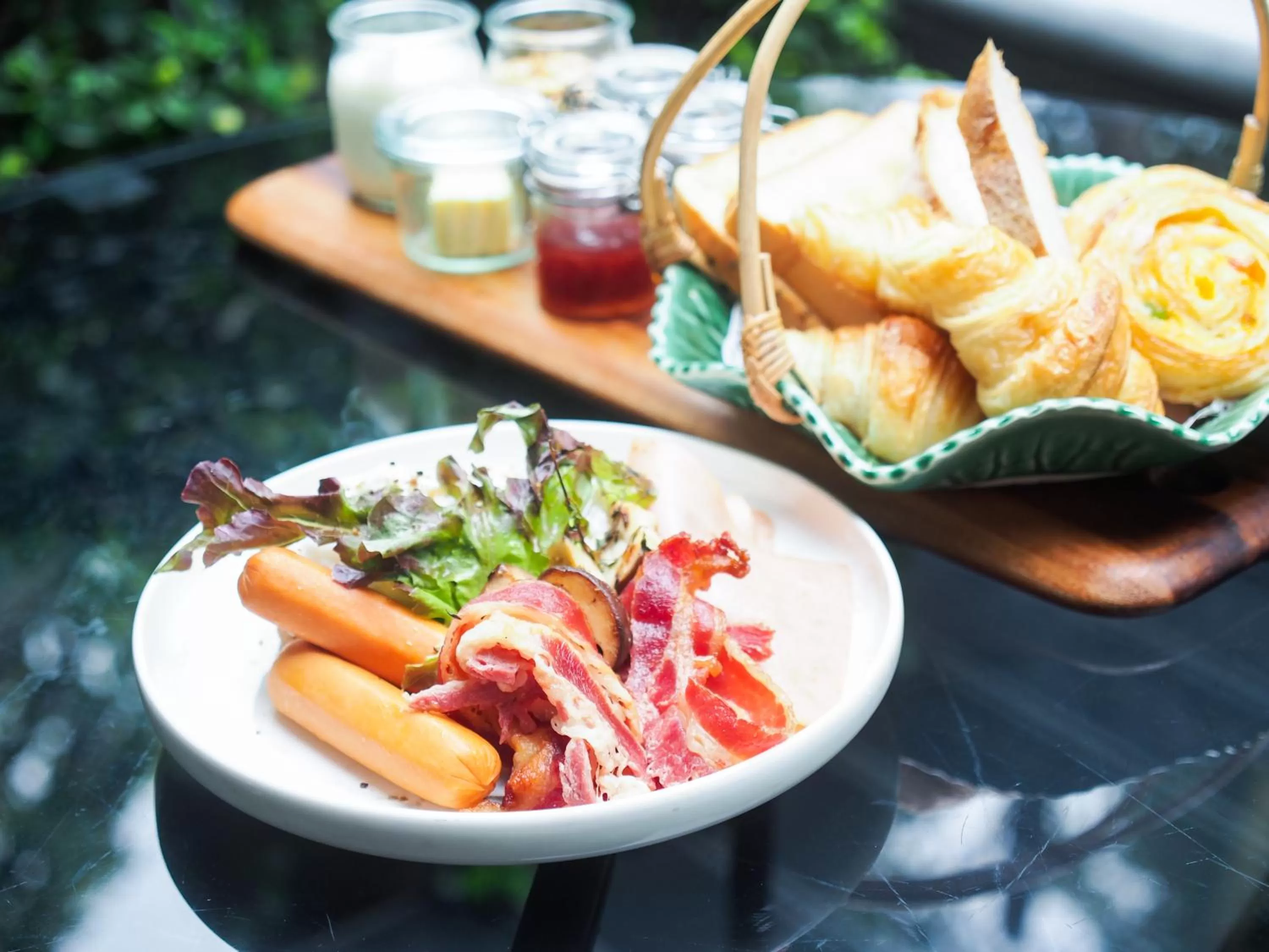 Breakfast in The Raweekanlaya Bangkok Wellness Cuisine Resort
