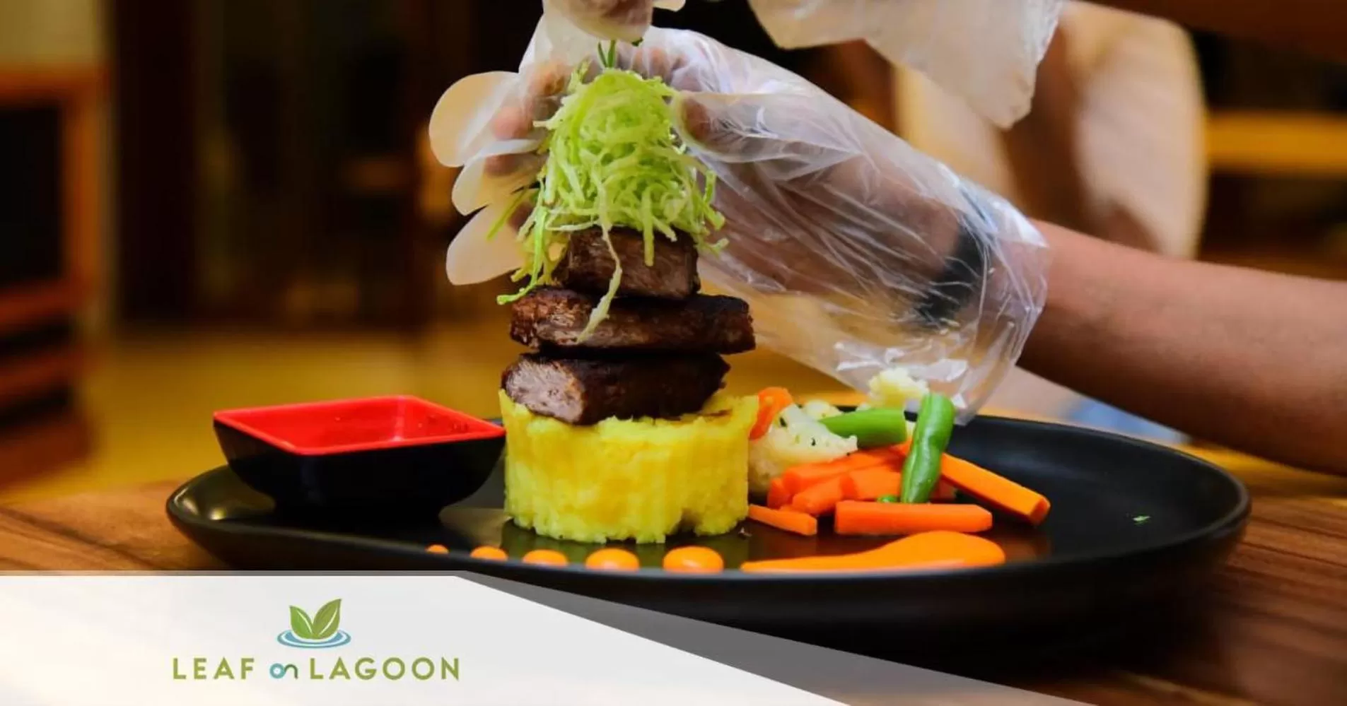 Food and drinks, Food in Hotel Leaf on Lagoon