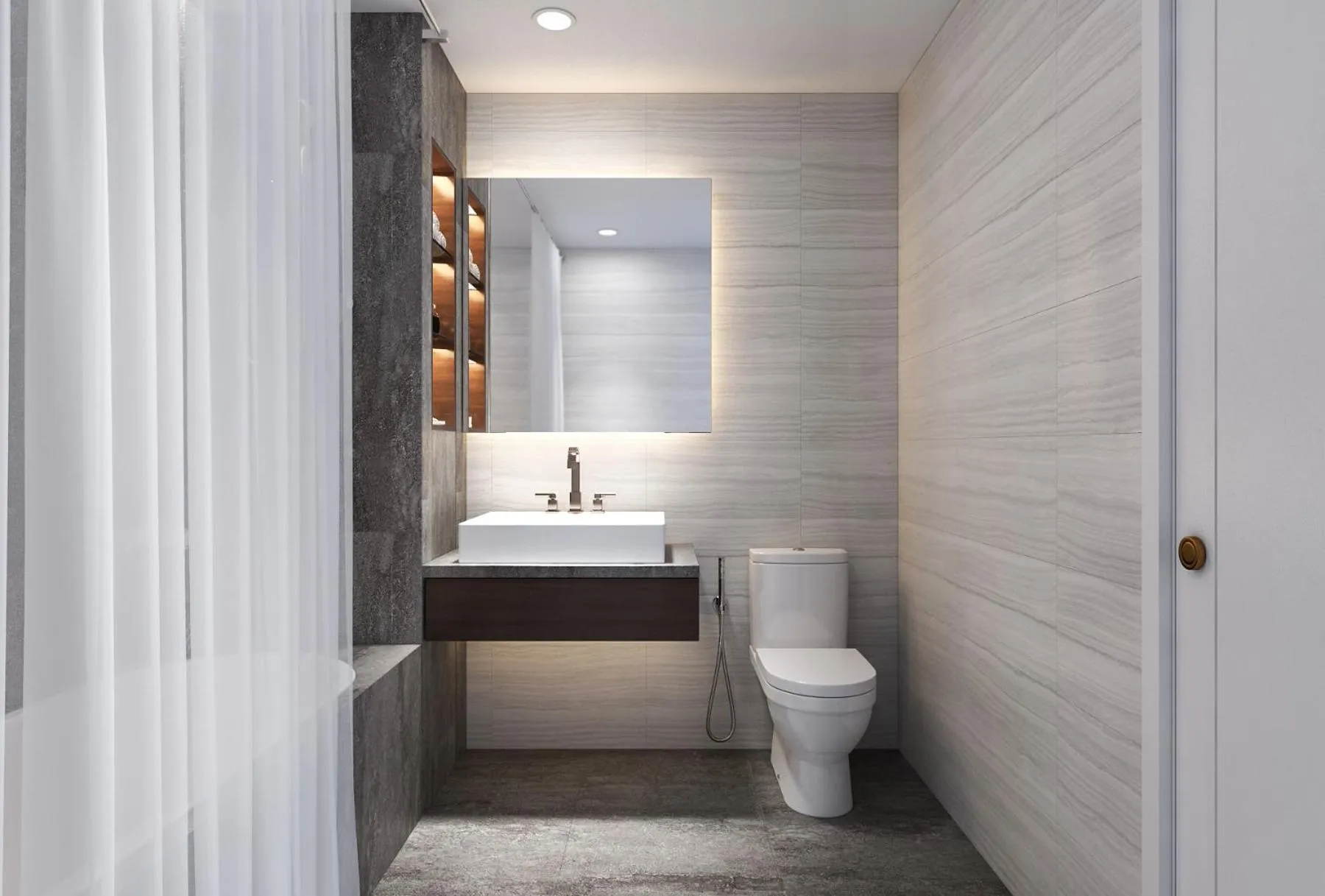 Bathroom in Ha Noi Hotel near Tan Son Nhat International Airport