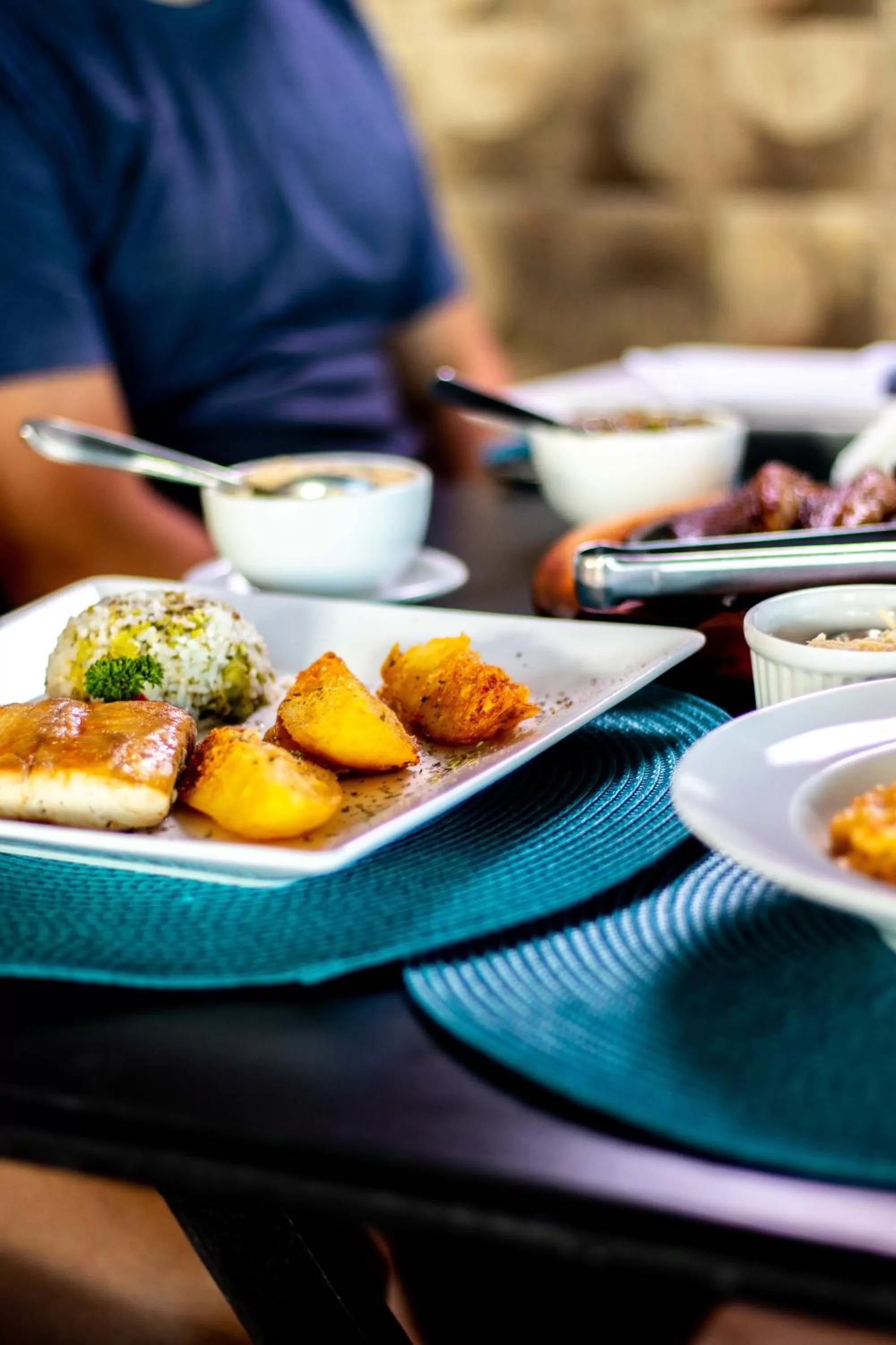 Restaurant/places to eat in Hotel Pousada Brava Club