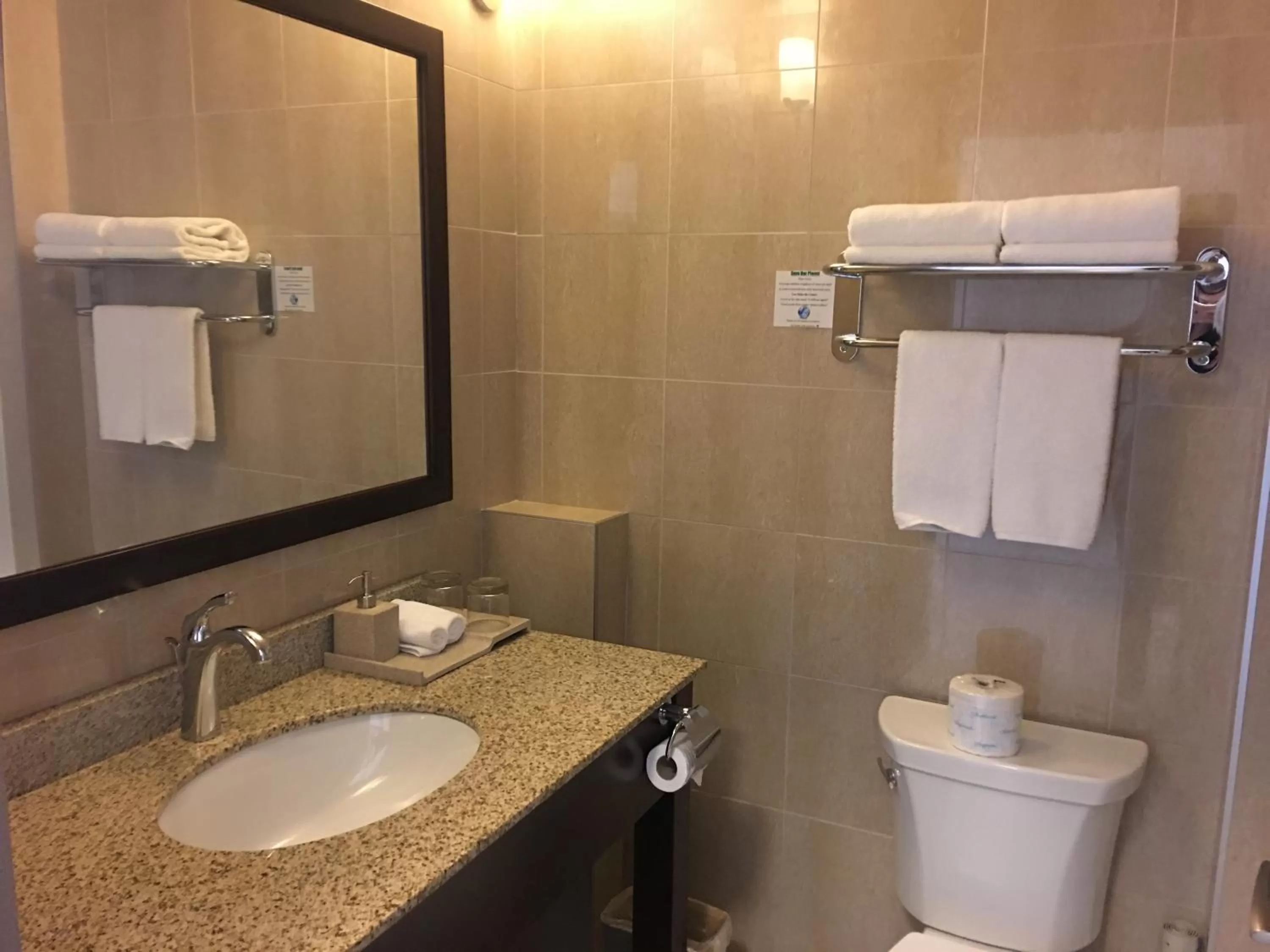 Toilet in Days Inn & Suites by Wyndham Fort Saskatchewan