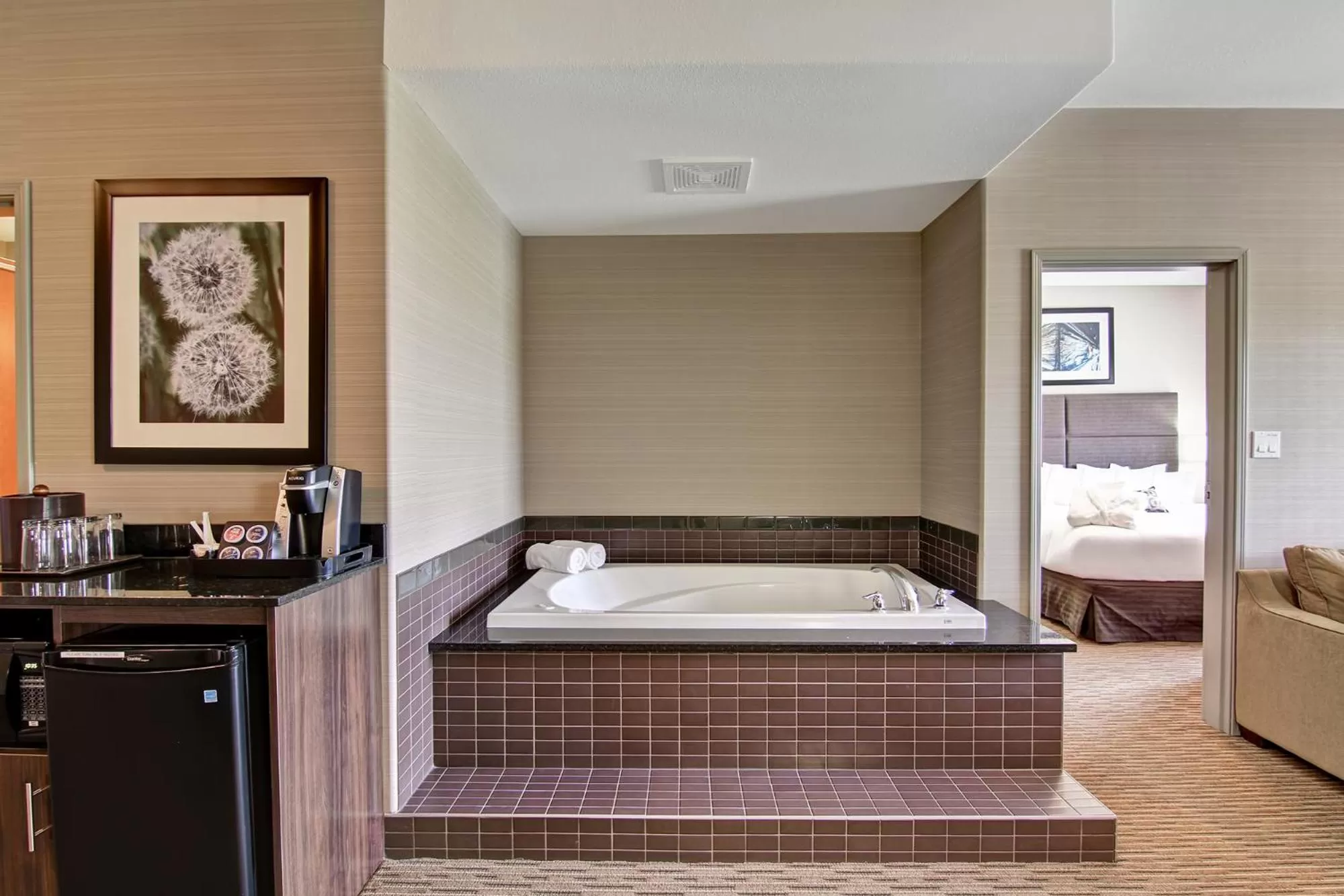 Photo of the whole room, Bed in Canalta Hotel Esterhazy