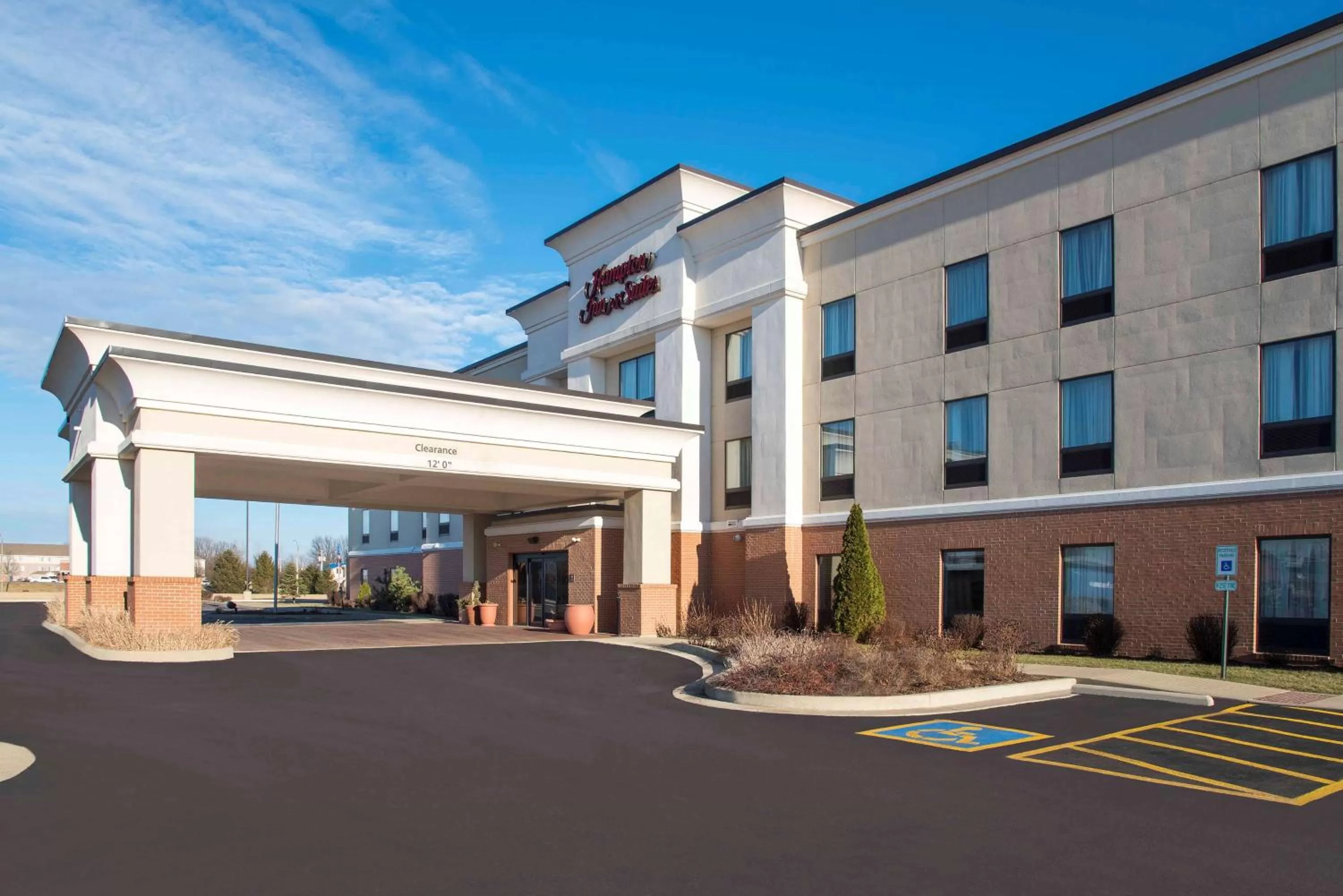 Property building in Hampton Inn & Suites Danville
