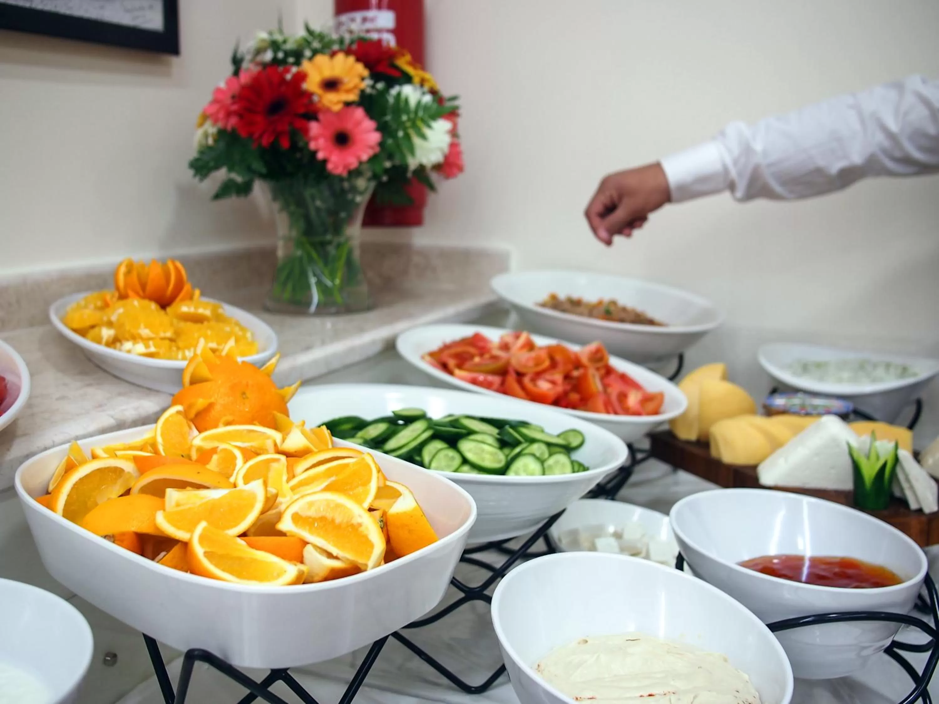 Breakfast in New Capitol Hotel - Jerusalem