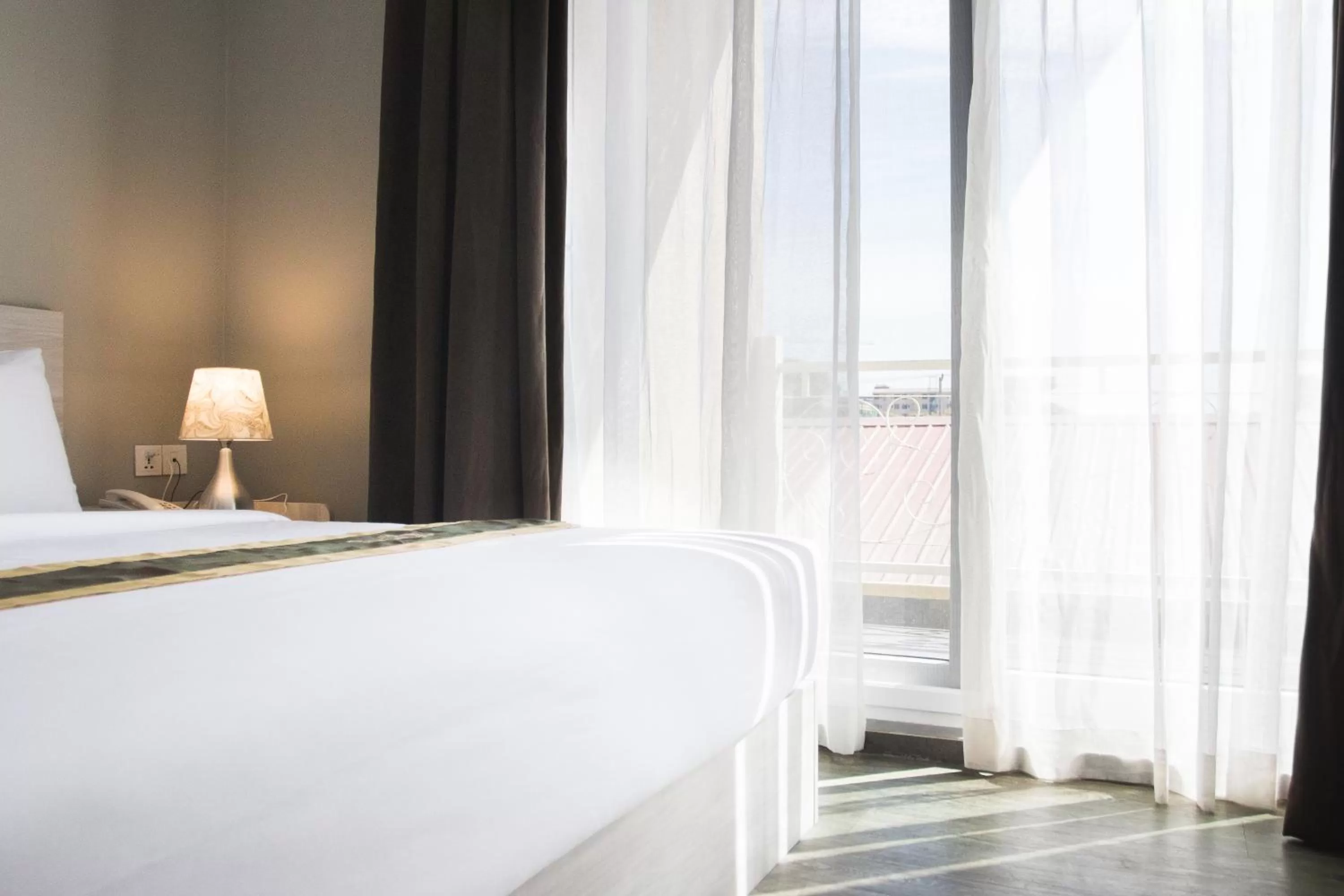 Bed in Cambodian Country Club