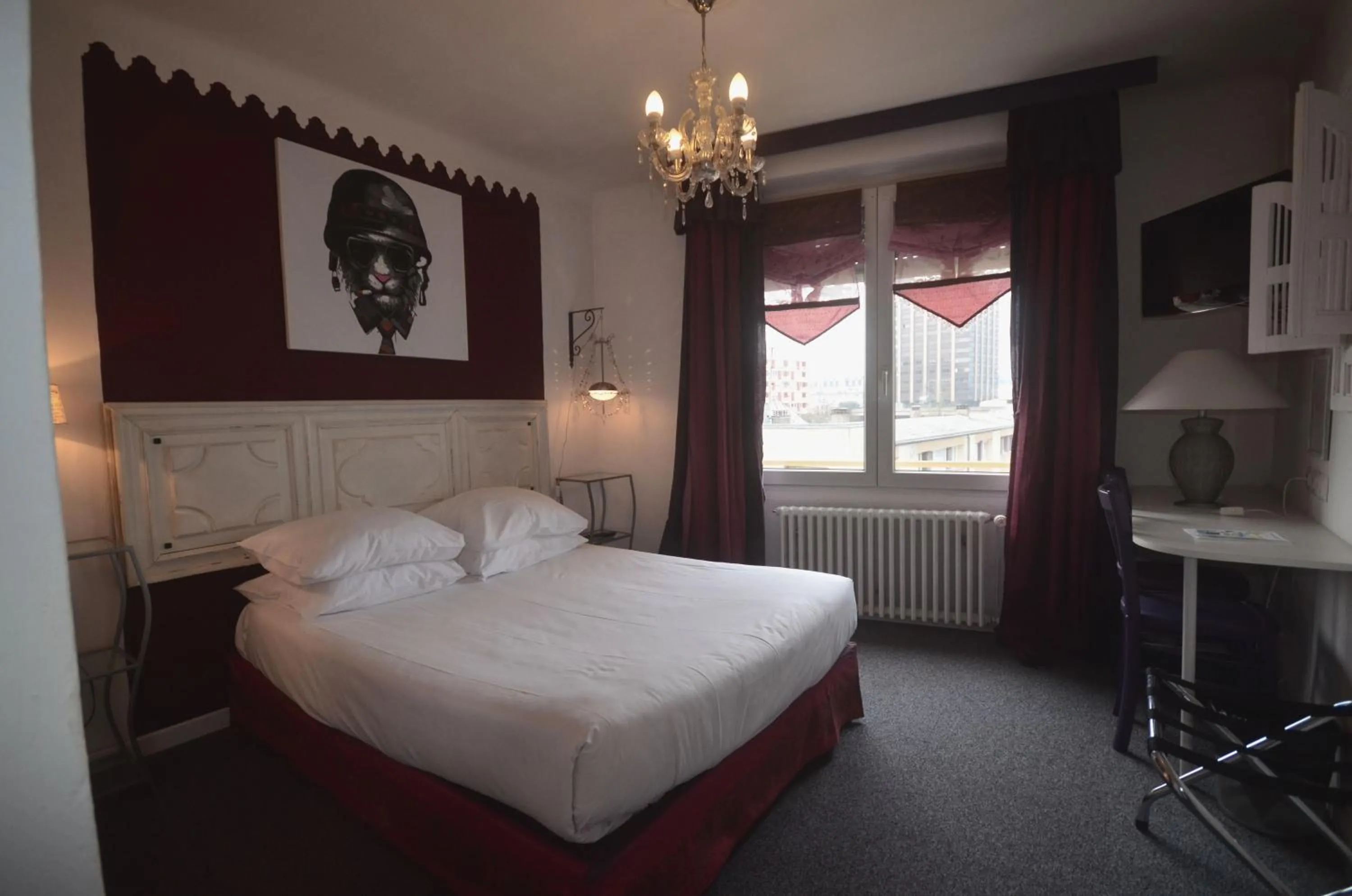 Bed in Hôtel Vauban