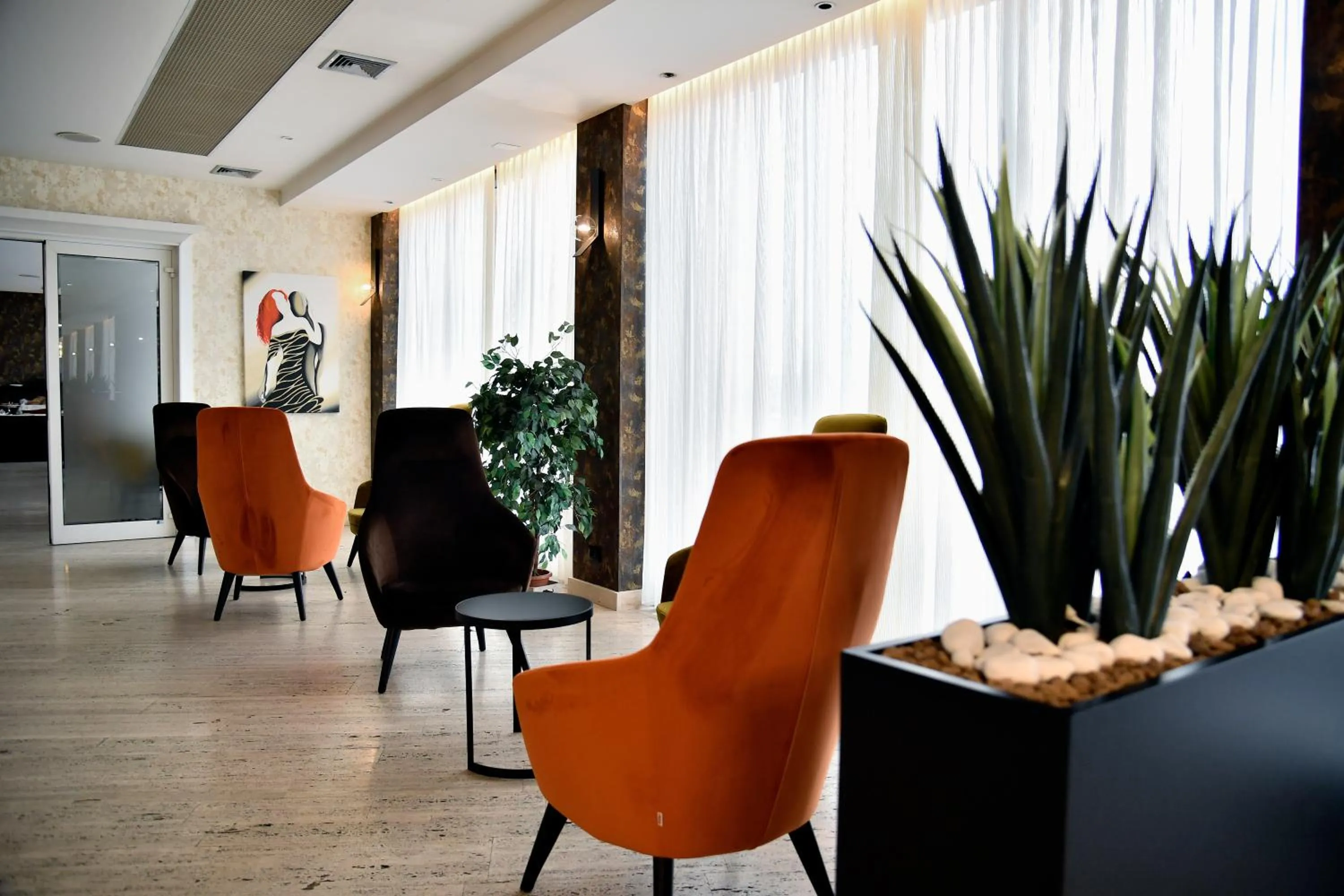 Living room in Palace Inn Rome Fiano