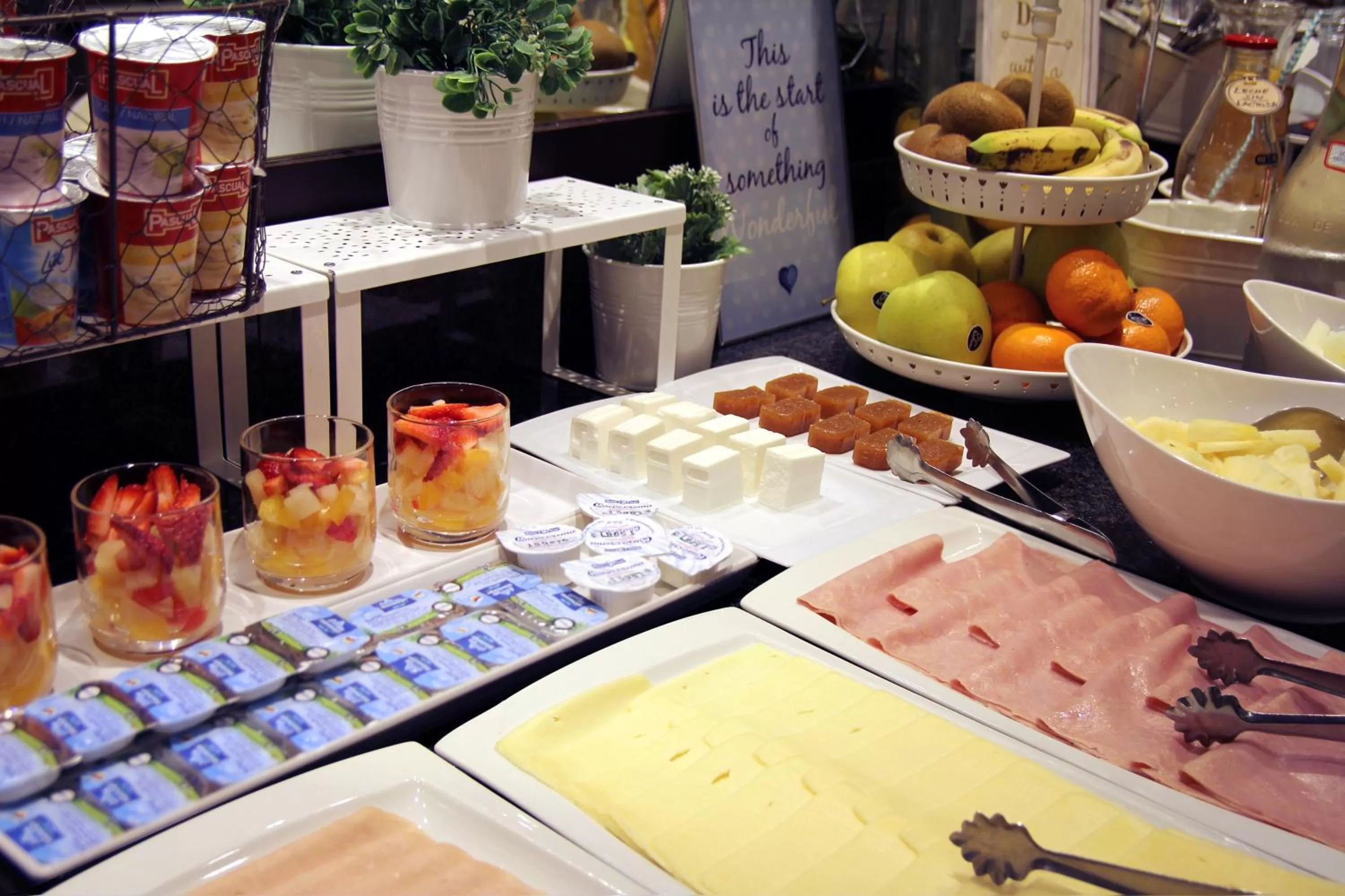 Food and drinks in Hotel Conde Duque Bilbao