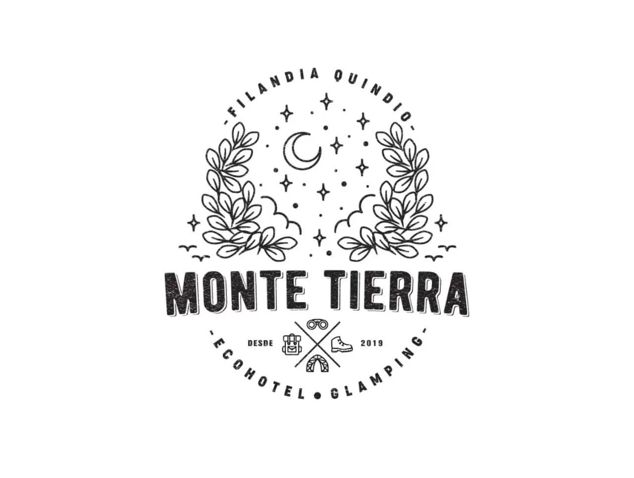 Logo/Certificate/Sign in Ecohotel Monte Tierra Habitaciones y Glamping