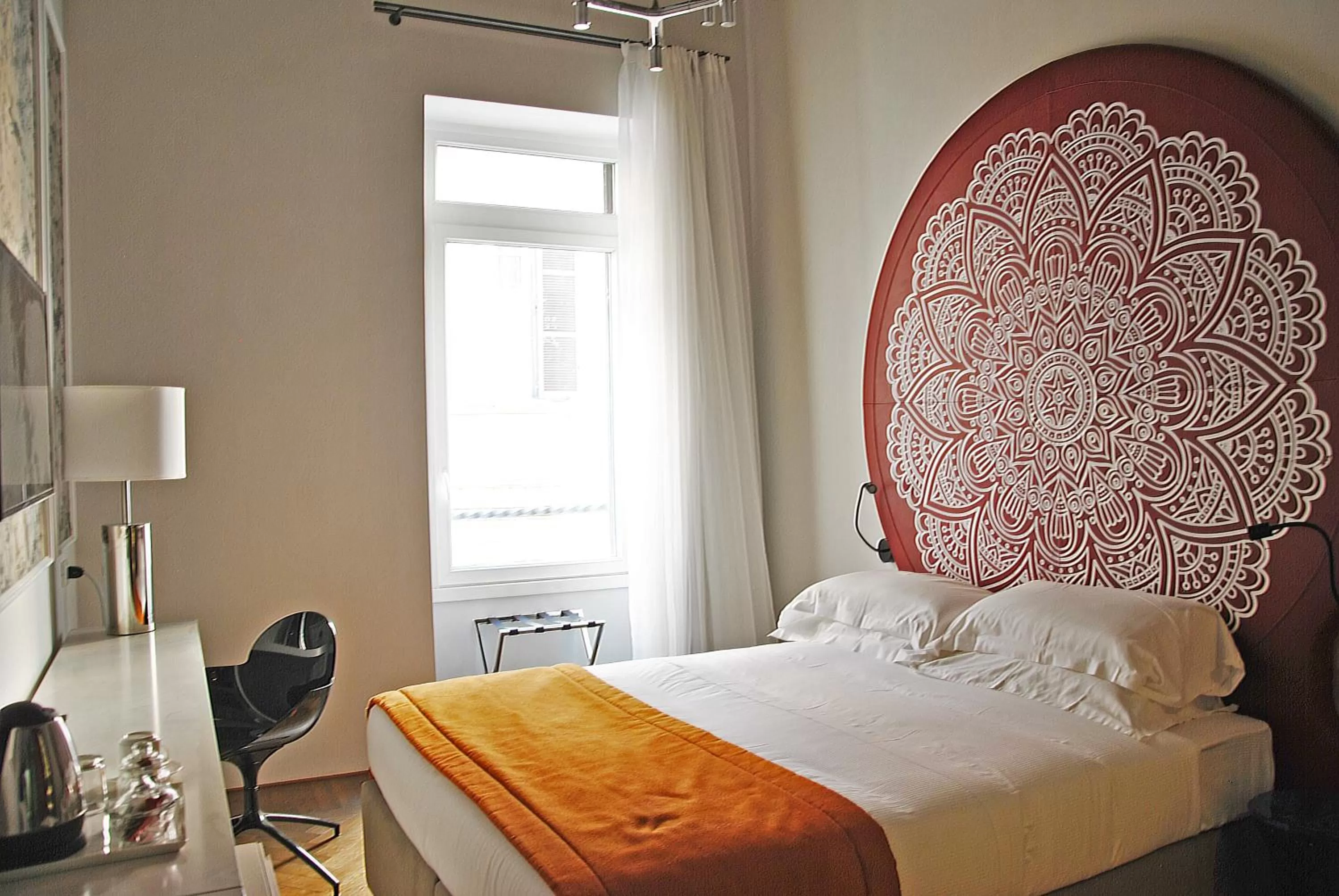 Bed in Boutique Centrale Palace Hotel