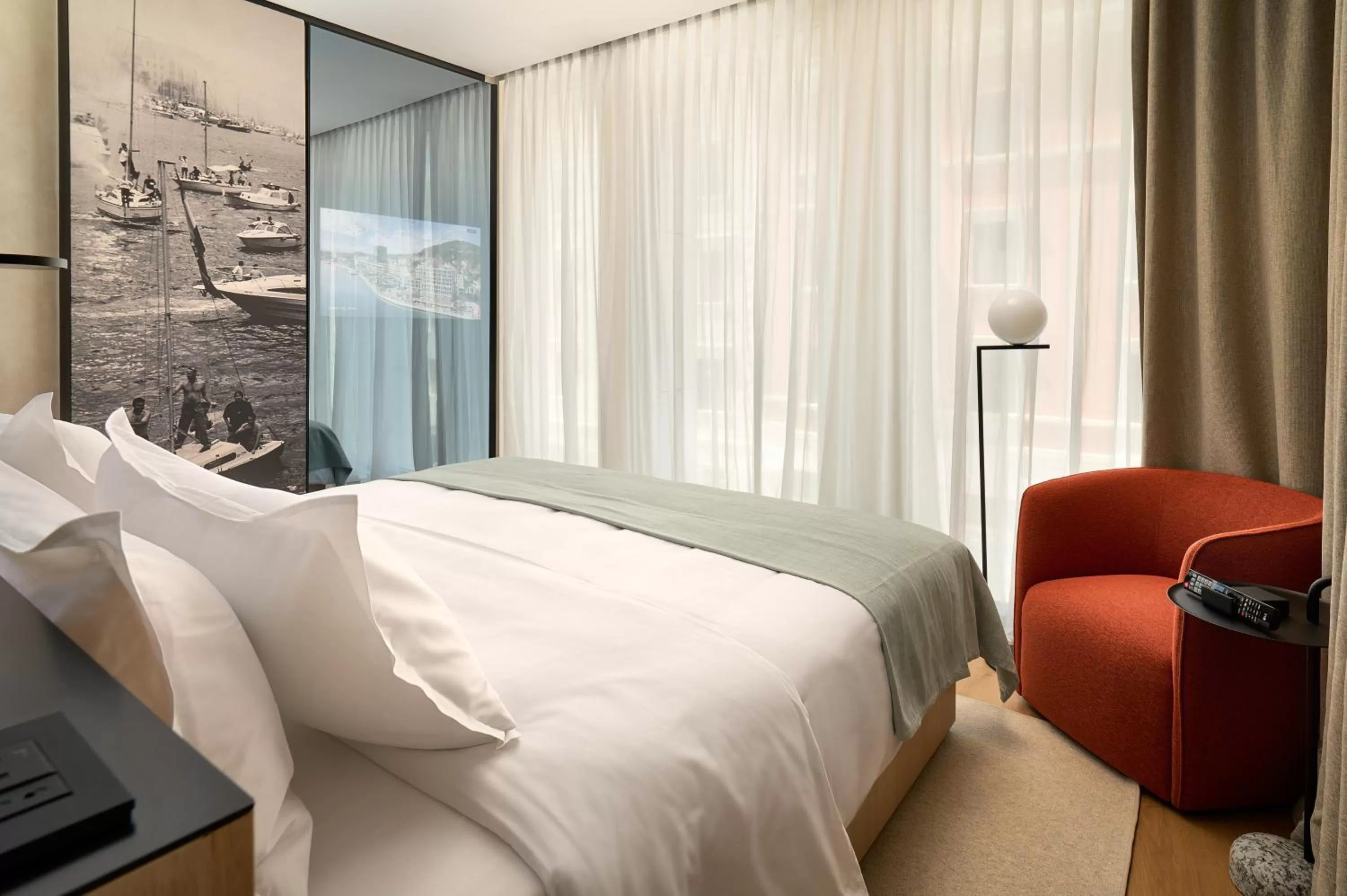 Bed in Hotel Ambasador