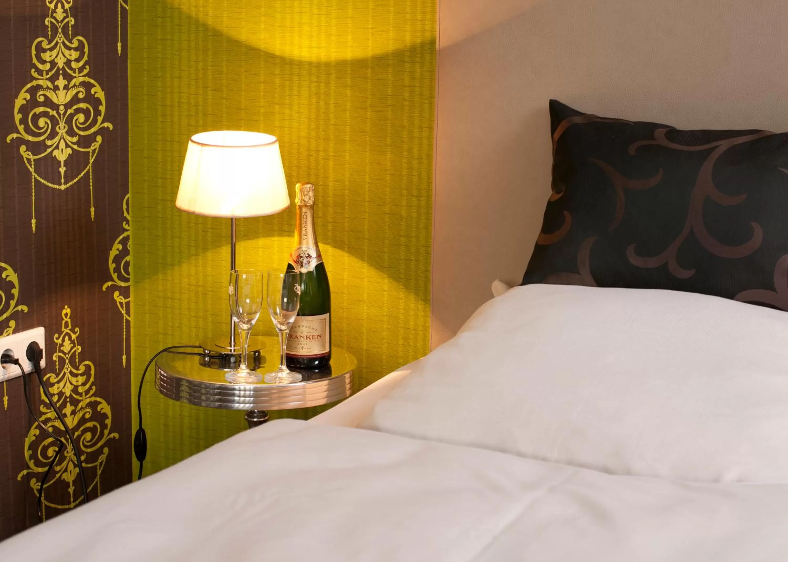 Decorative detail, Bed in Arthotel ANA Residence Bremen