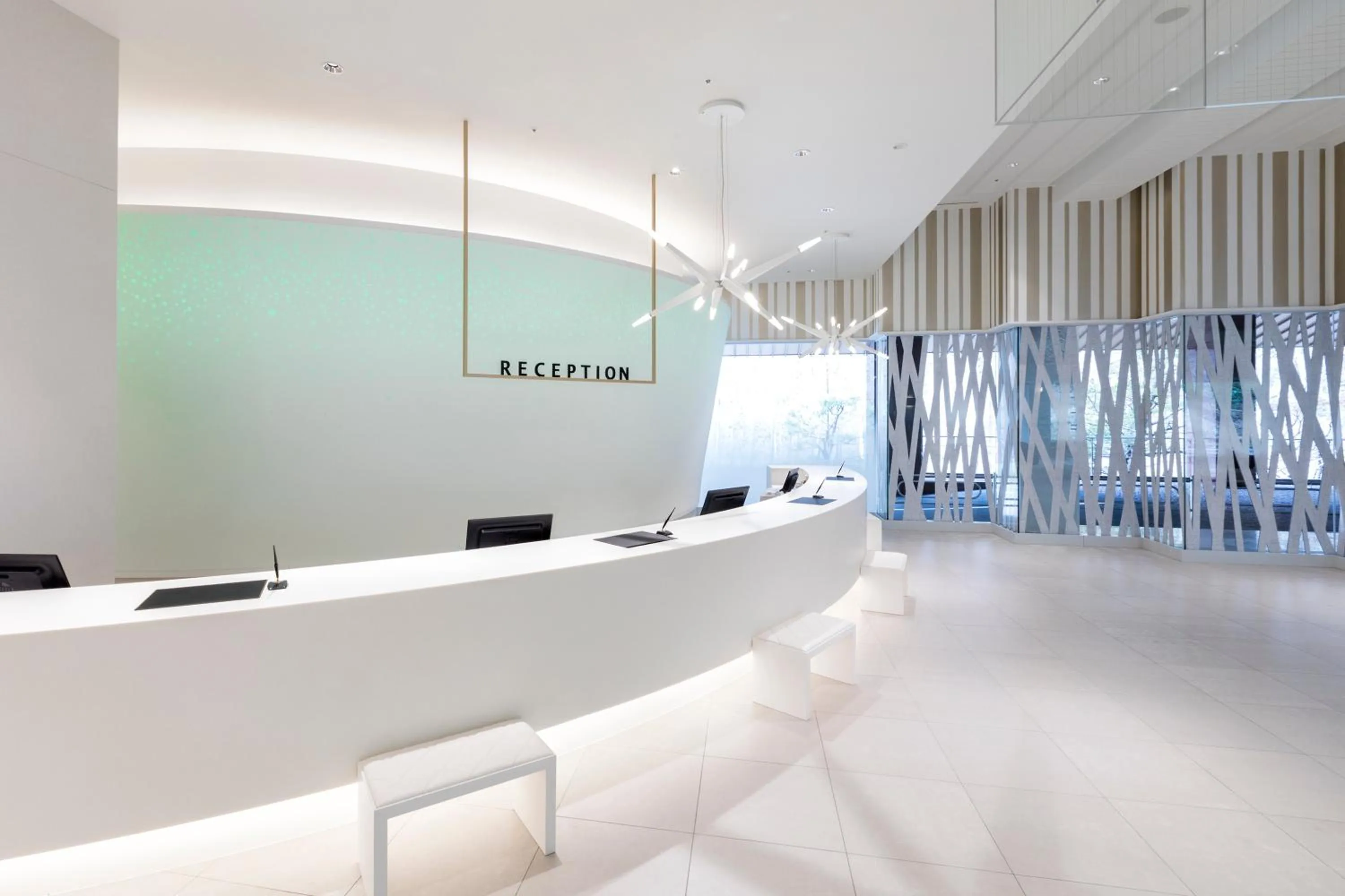 Lobby or reception in Kitayuzawa Mori no soraniwa