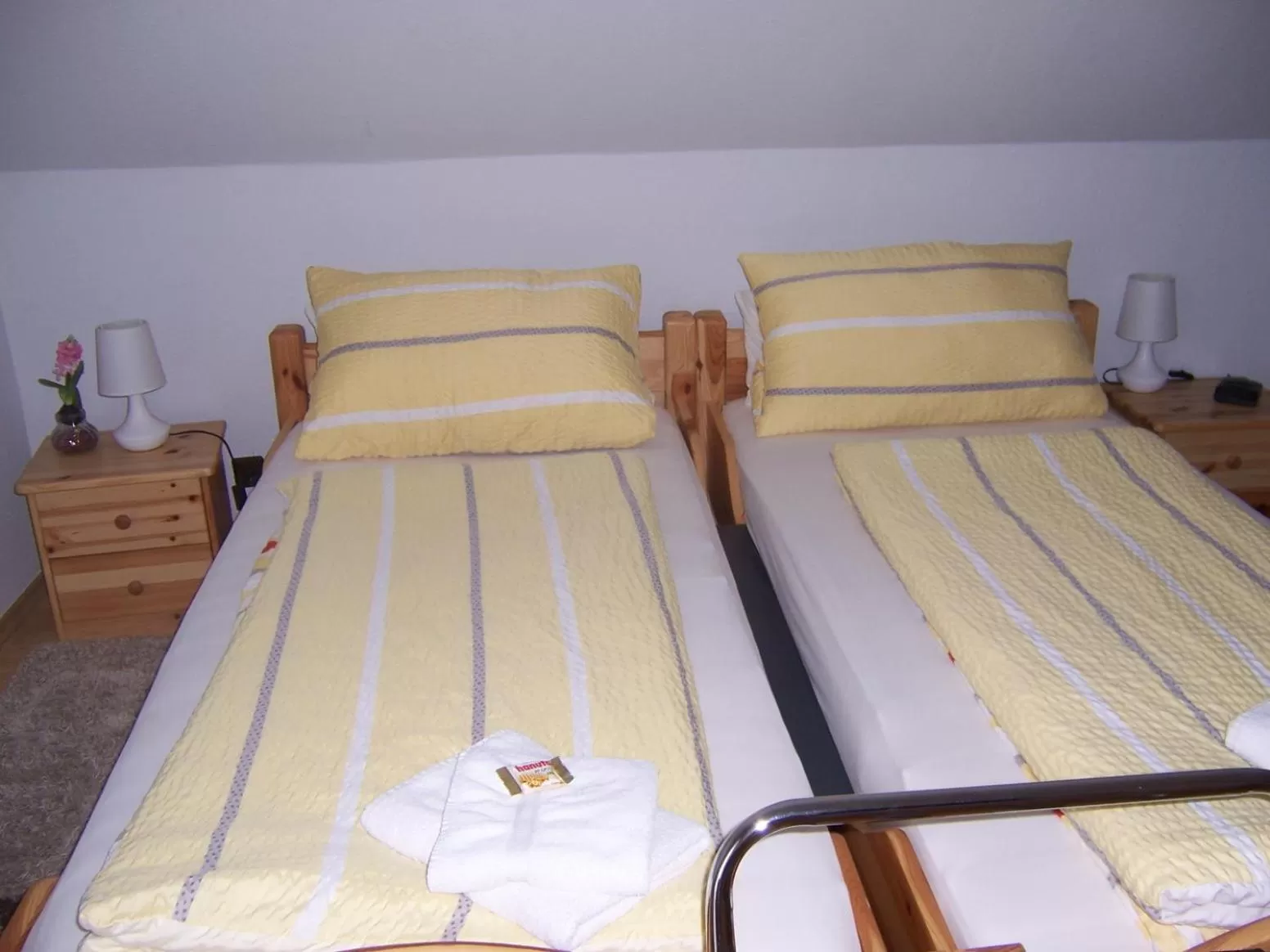 Bed in Gästehaus Schneider