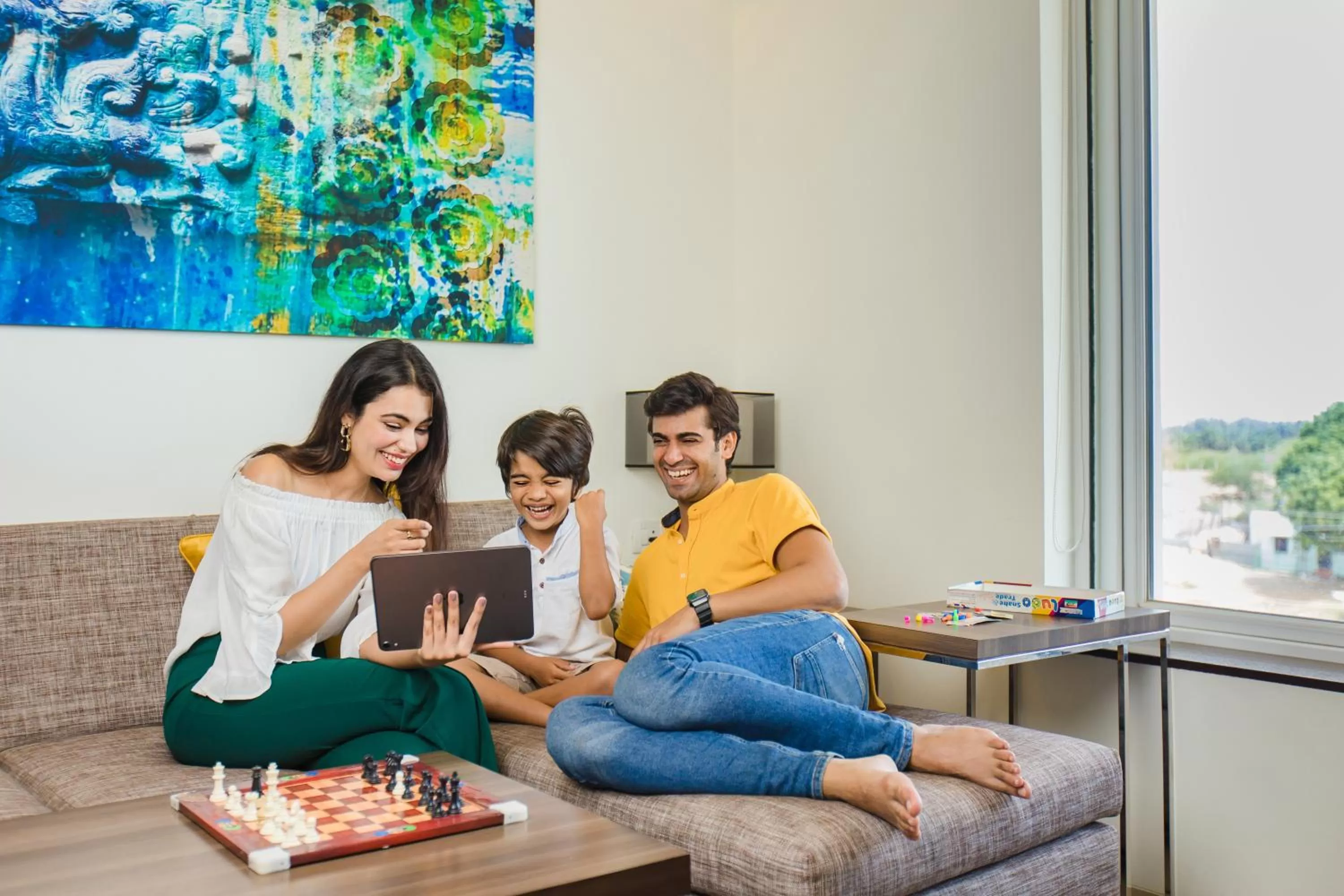 People in The Residency Towers, Rameswaram