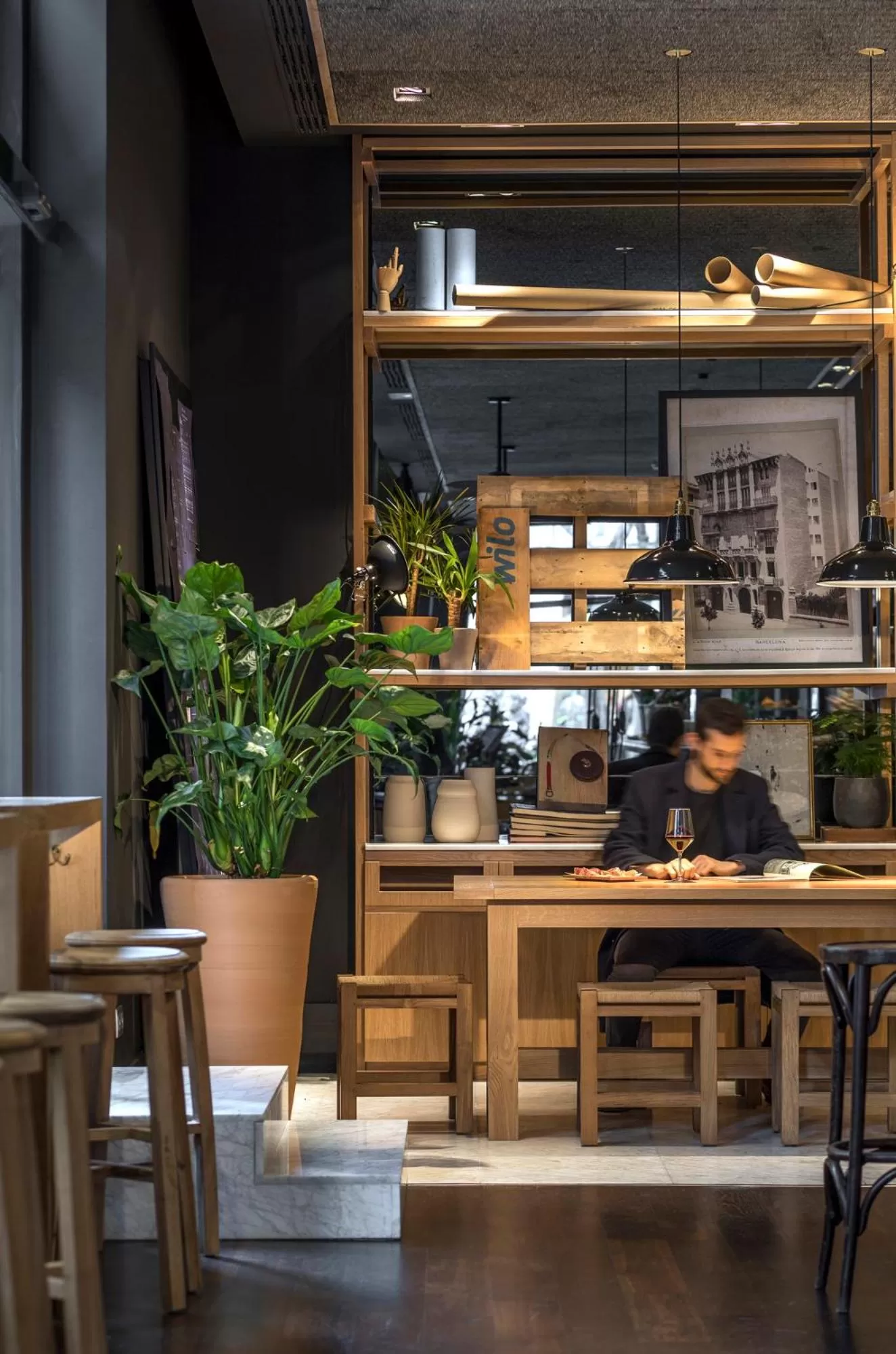 Restaurant/places to eat in Hotel Casa Sagnier