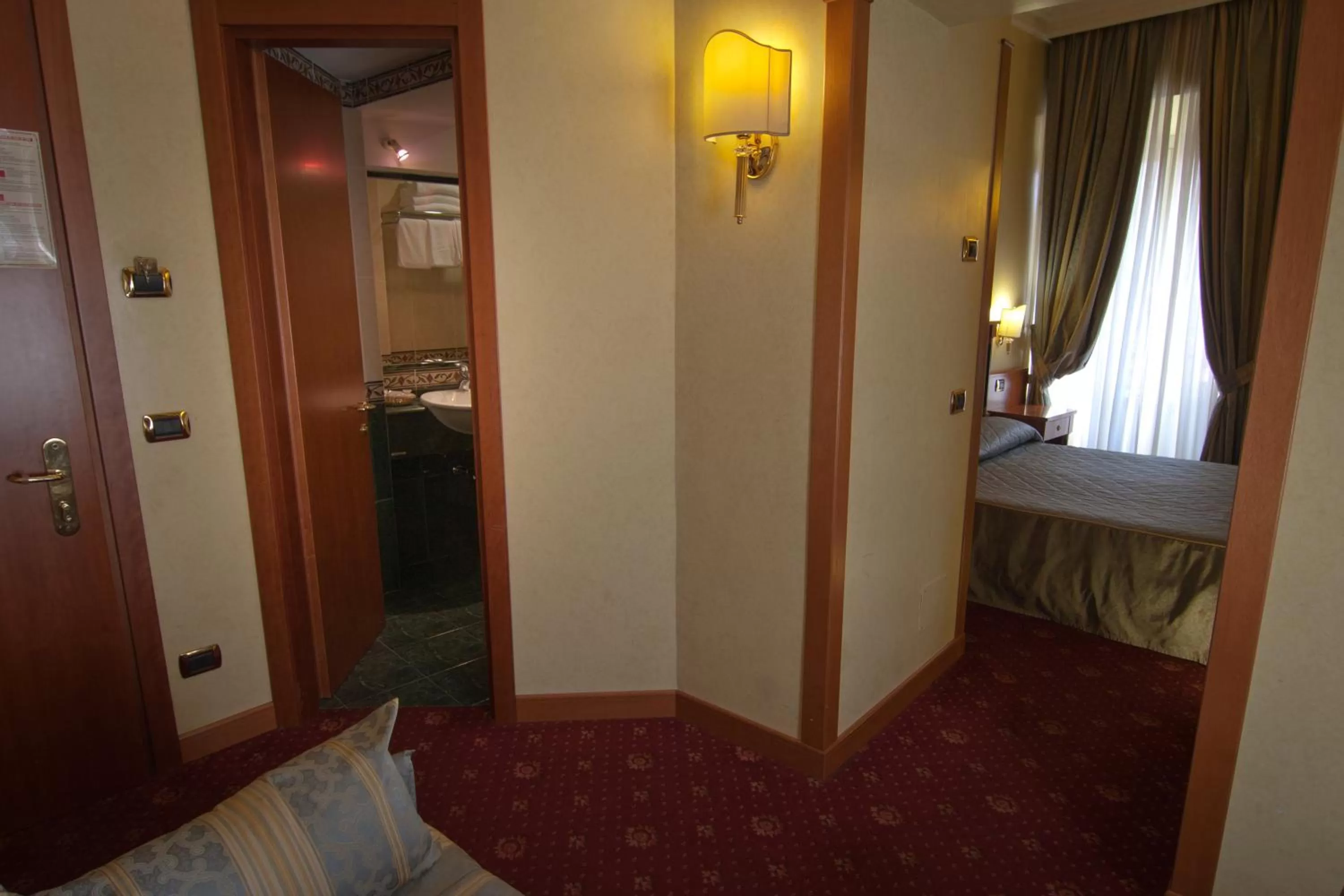 Decorative detail, Bed in Hotel Miami