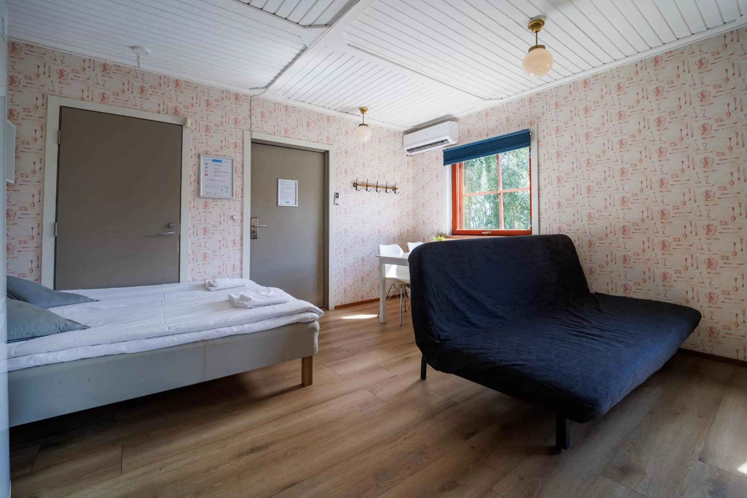 Bed in Hotelli Uninen Tampere