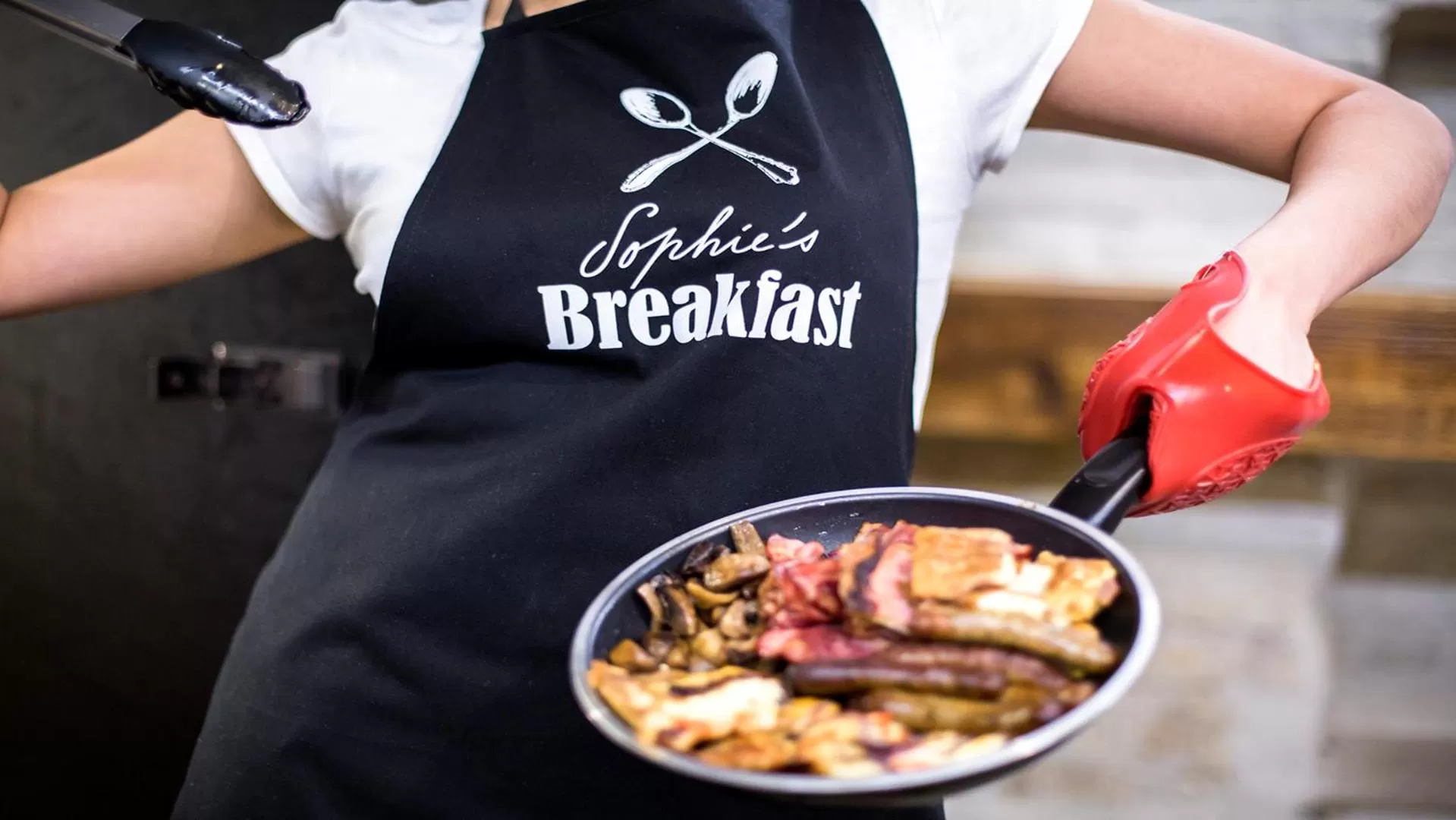 Food in Sophie's Hostel