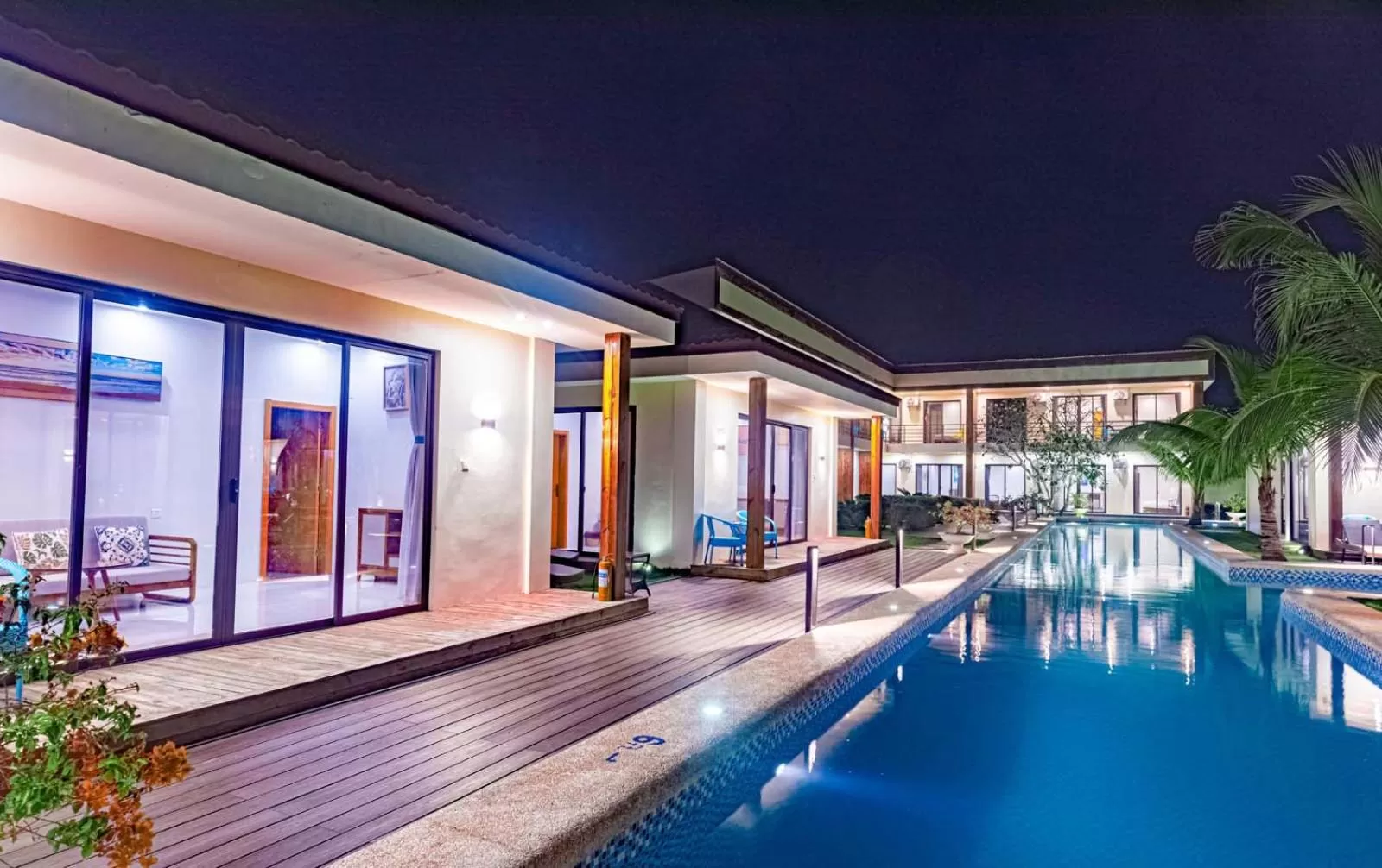 Pool view in Amphitrite Resort