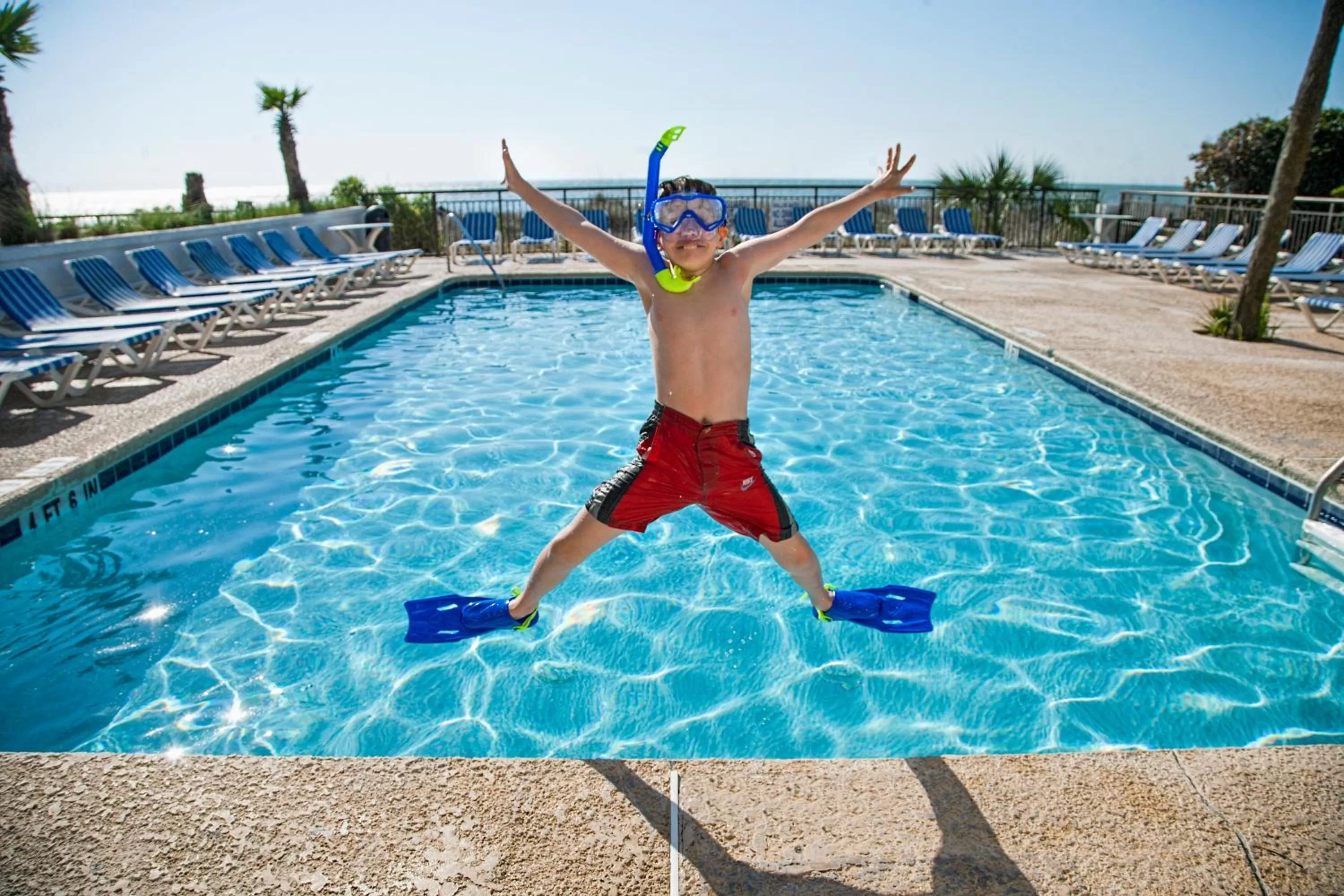 Swimming Pool in Ocean Escape Condos