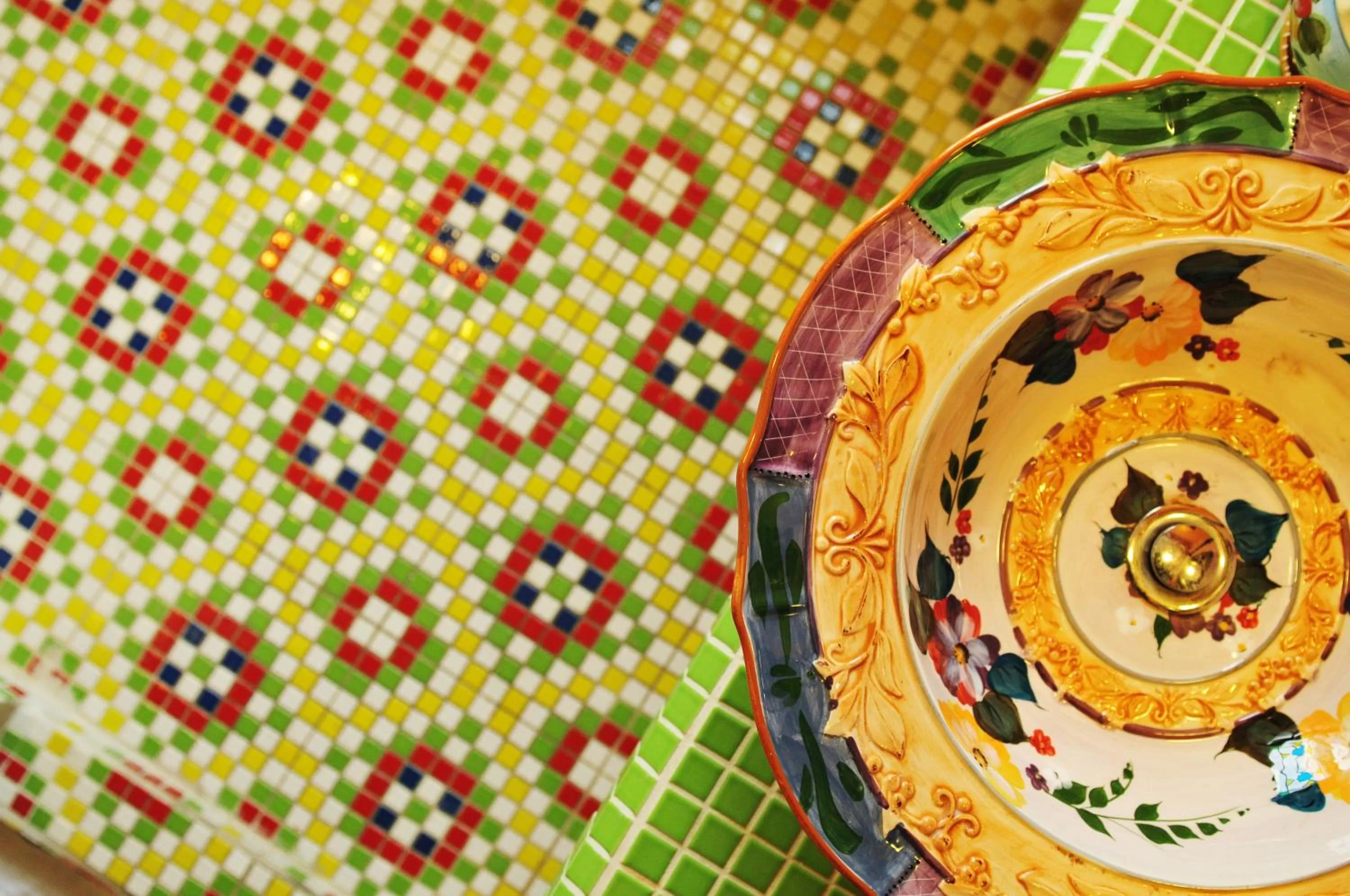 Decorative detail in Raid Garden Boutique Hotel