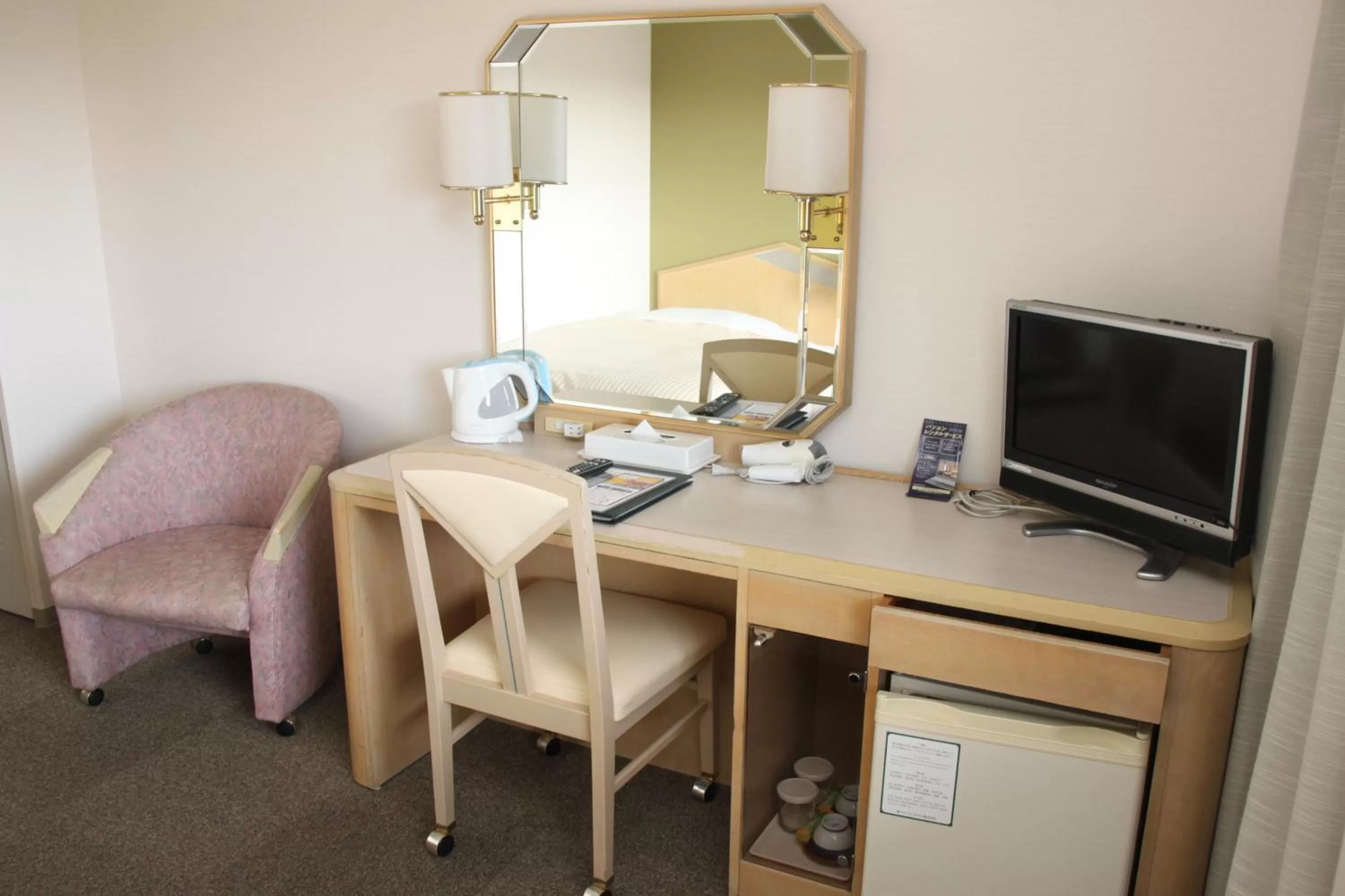 TV and multimedia in Shin Osaka Washington Hotel Plaza