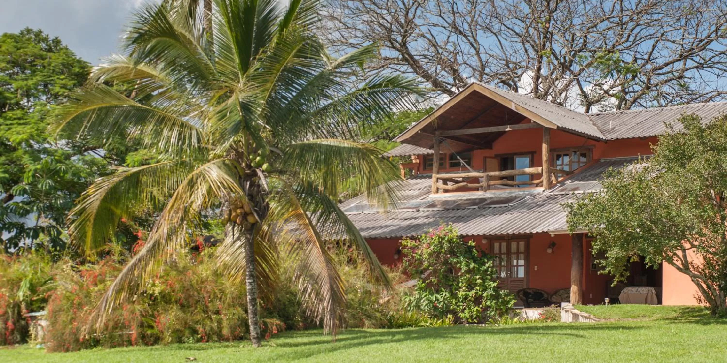 Garden view in Pousada do Parque