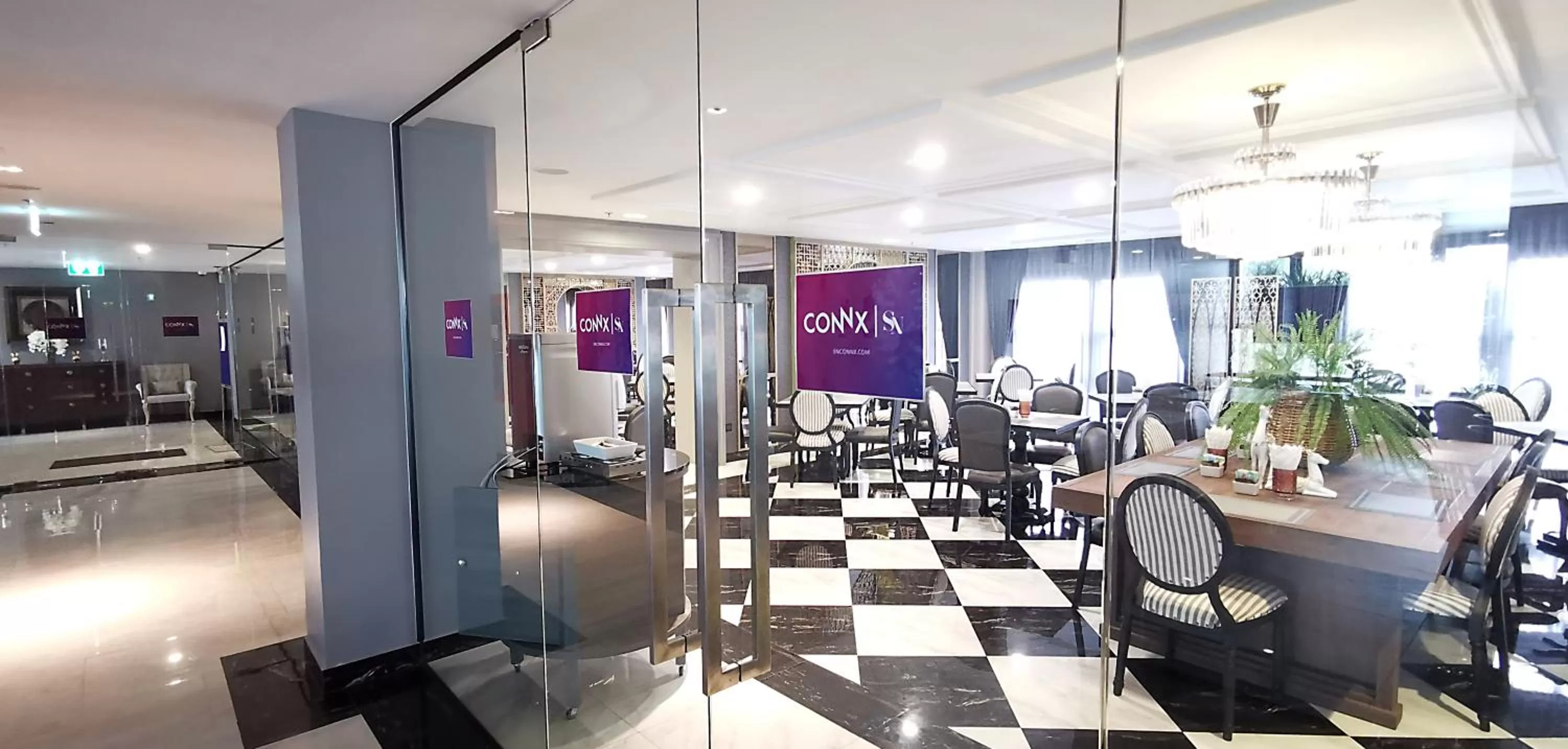 Decorative detail in SN Connx - SHA Plus