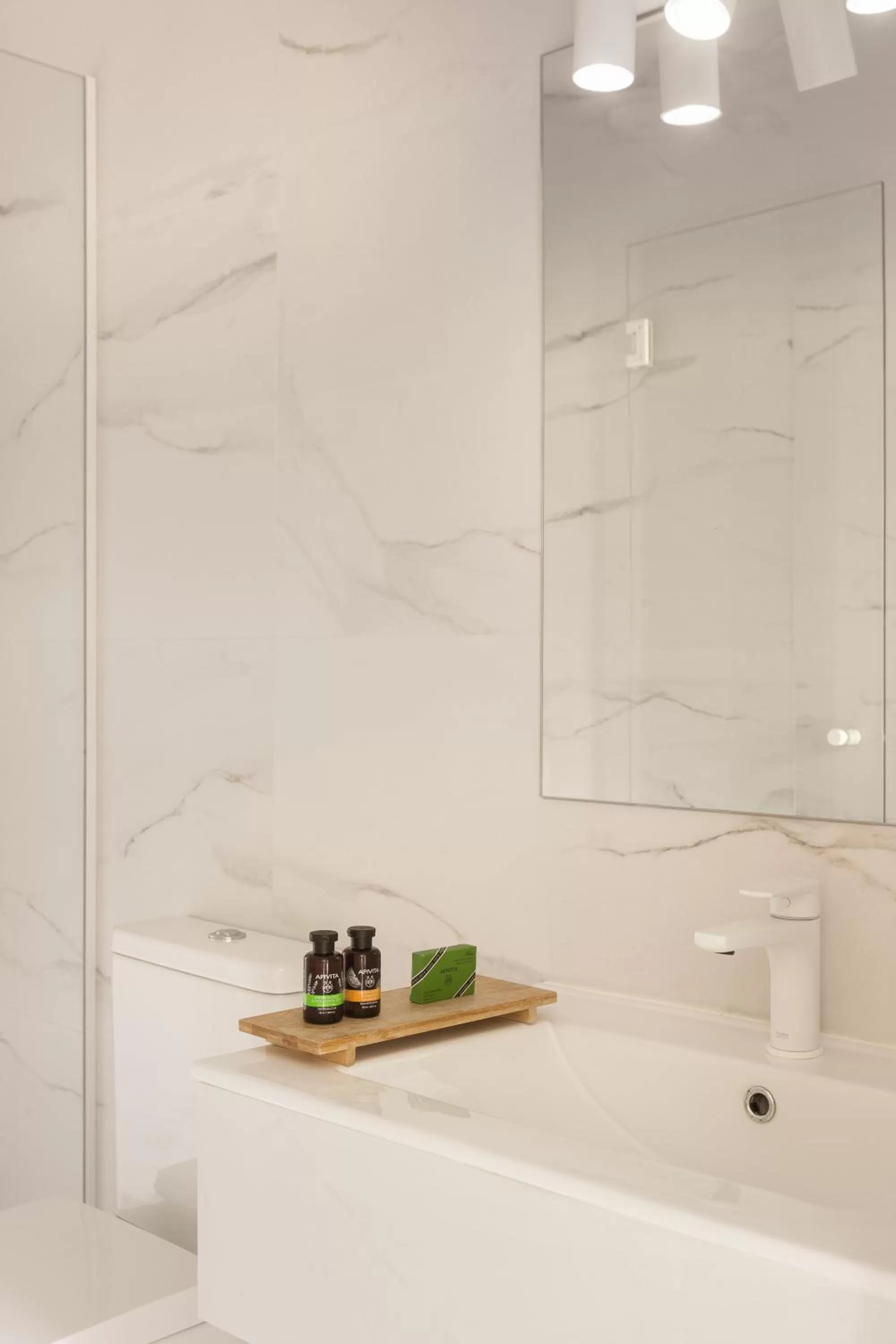 Bathroom in SYROS SOUL LUXURY SUITES