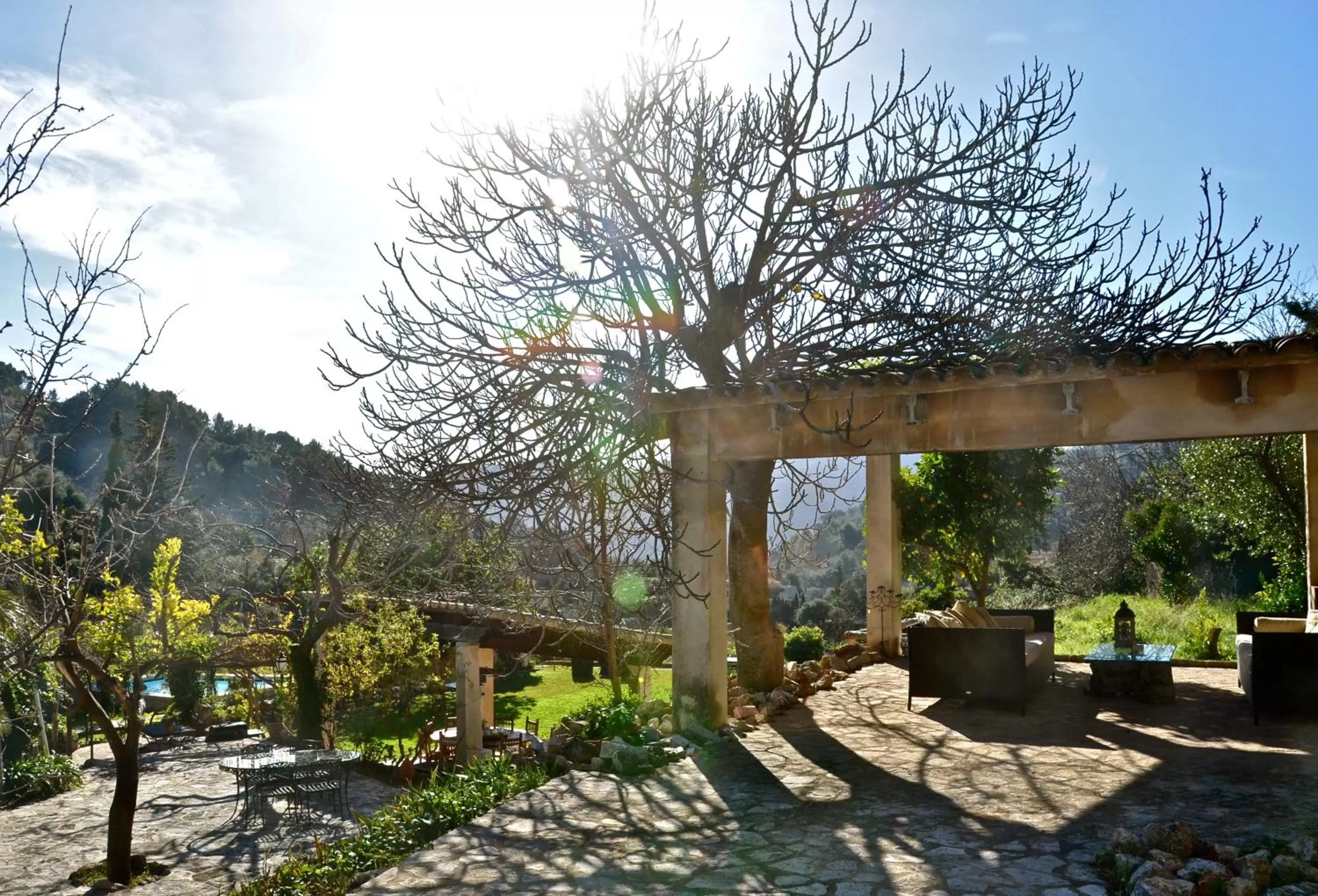 Patio in Sa Vall Valldemossa