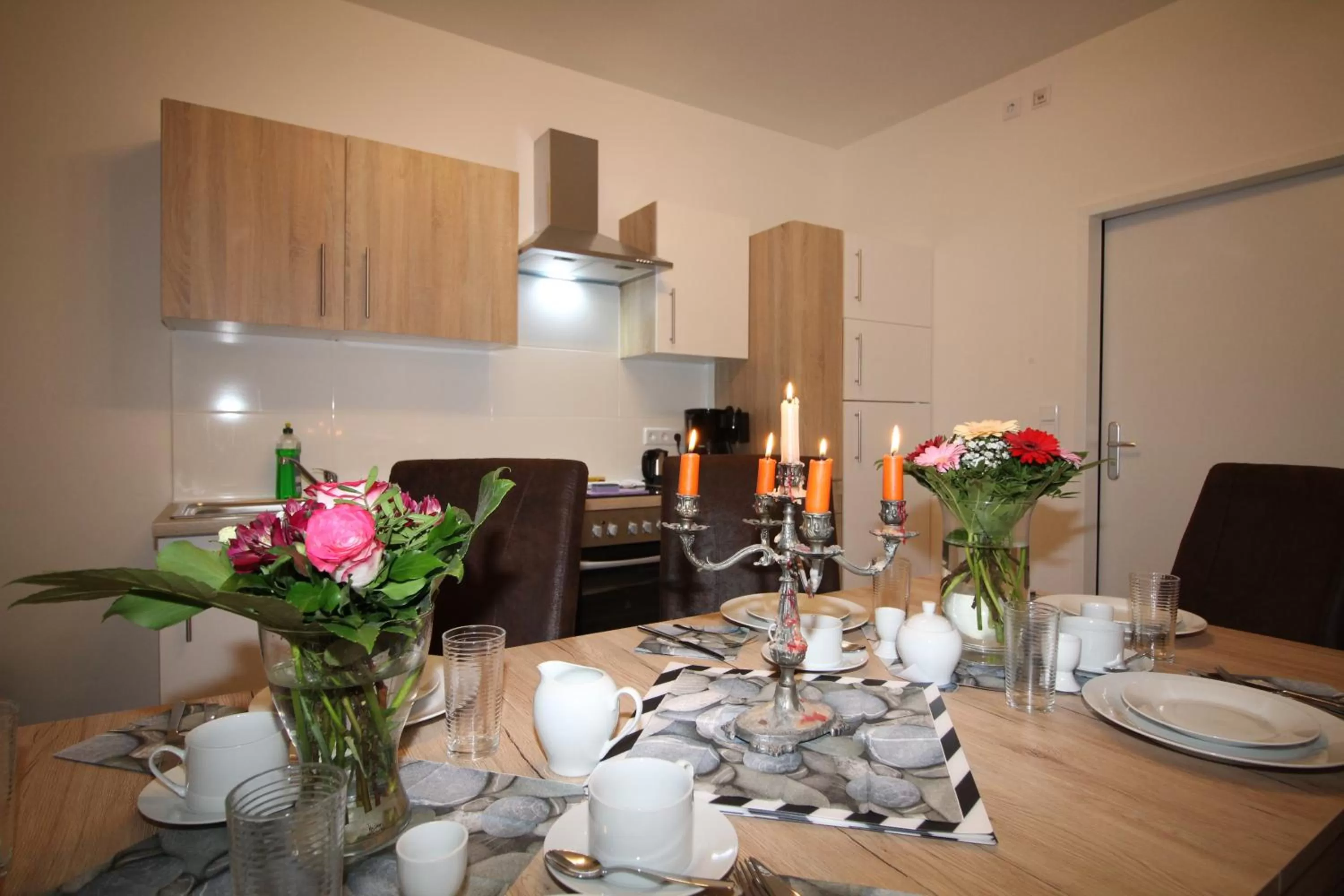 Kitchen or kitchenette in Apartments Tempelhof